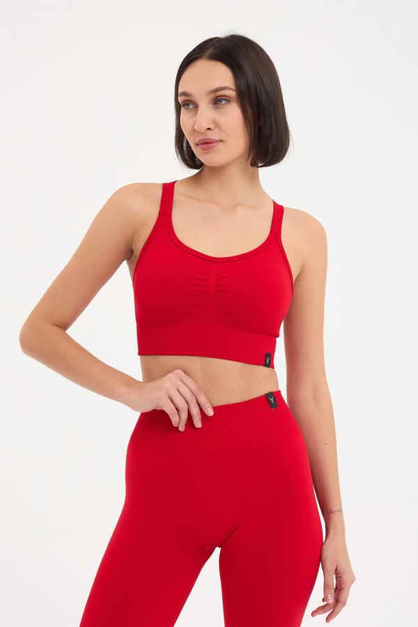 Sally Seamless Tayt Kırmızı