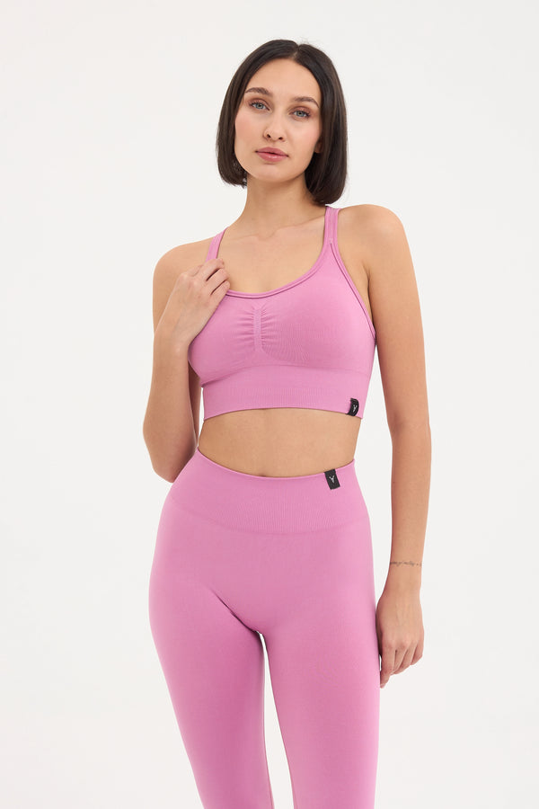 Sally Seamless Tayt Pembe