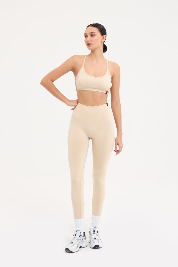 Glowfit Askılı Bra Bej