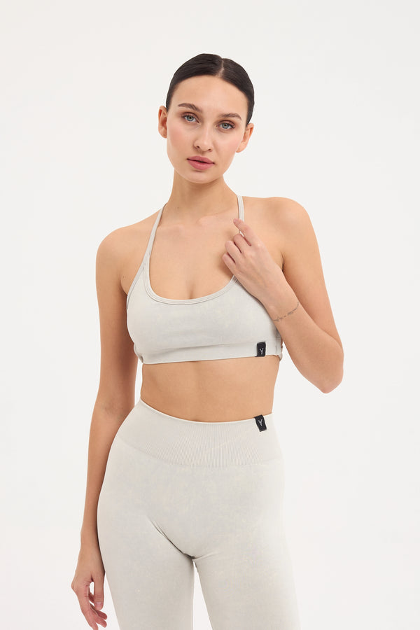 Glowfit Askılı Bra Gri