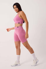Sally Seamless Şort Pembe