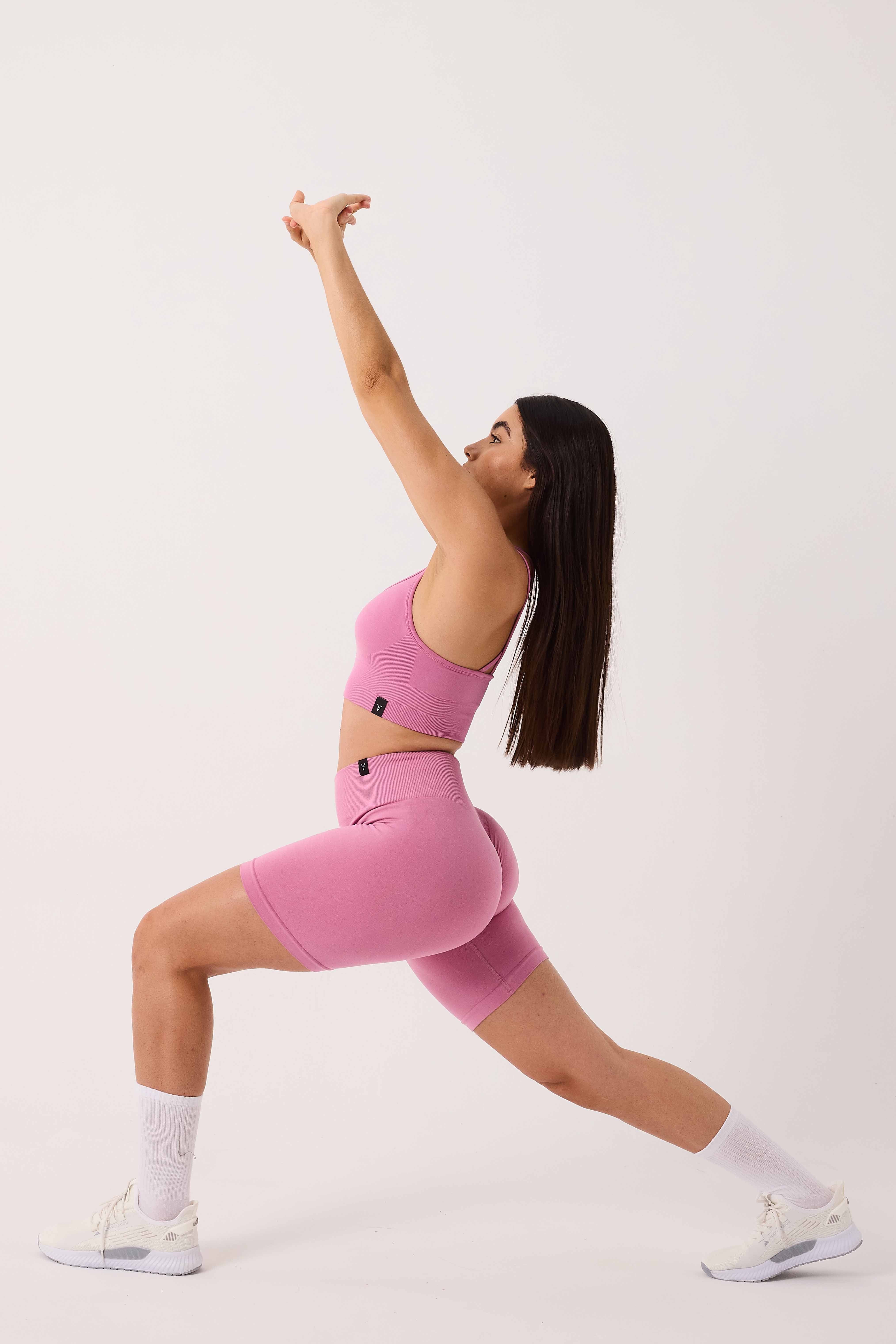 Sally Seamless Şort Pembe