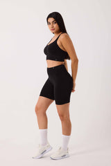 Sally Seamless Şort Siyah