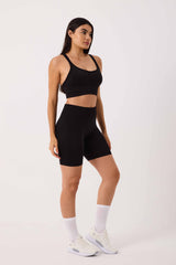 Sally Seamless Şort Siyah