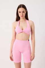 Amara Seamless Şort Pembe
