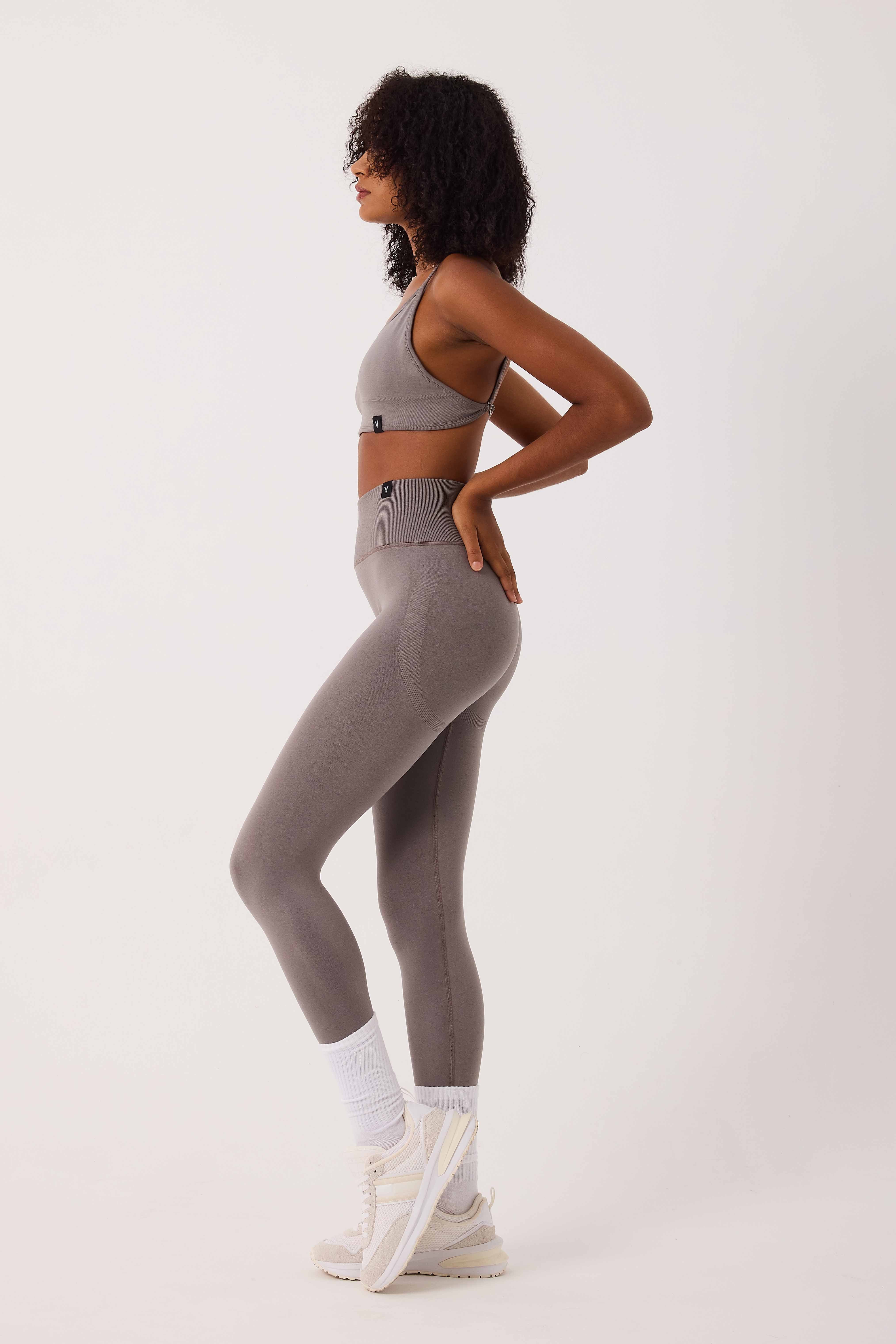 Aura Seamless Tayt Gri