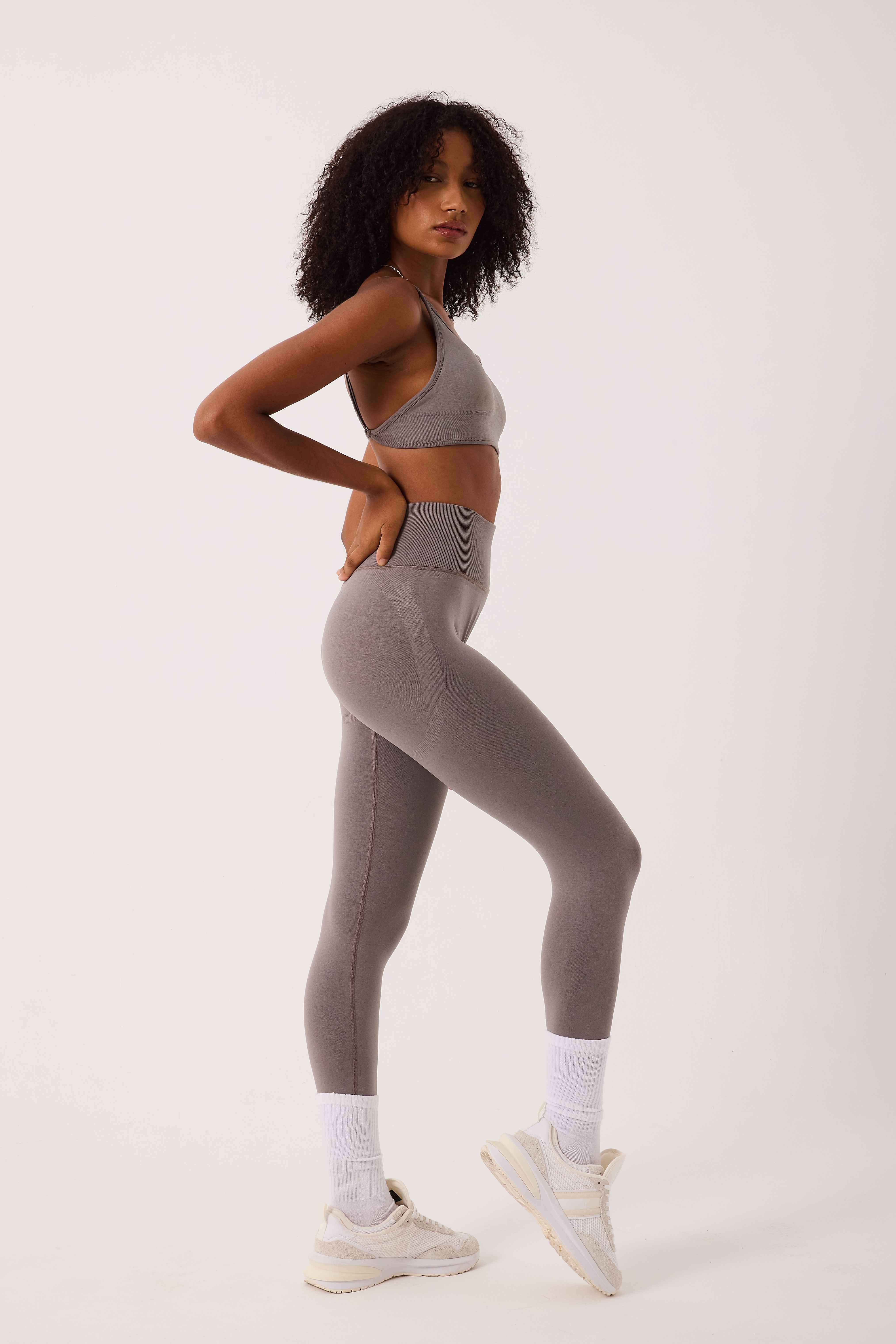 Aura Seamless Tayt Gri
