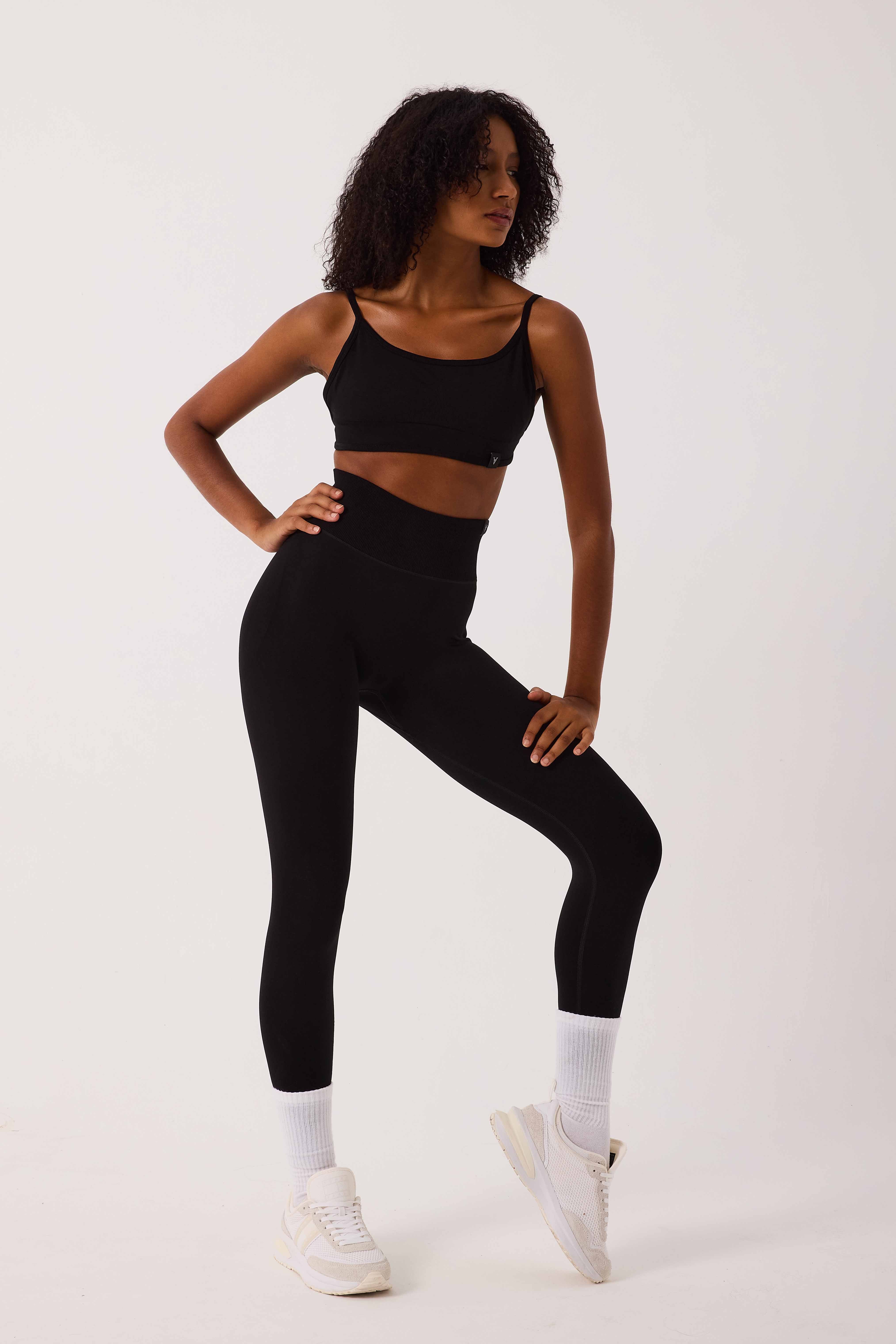 Aura Seamless Tayt Siyah