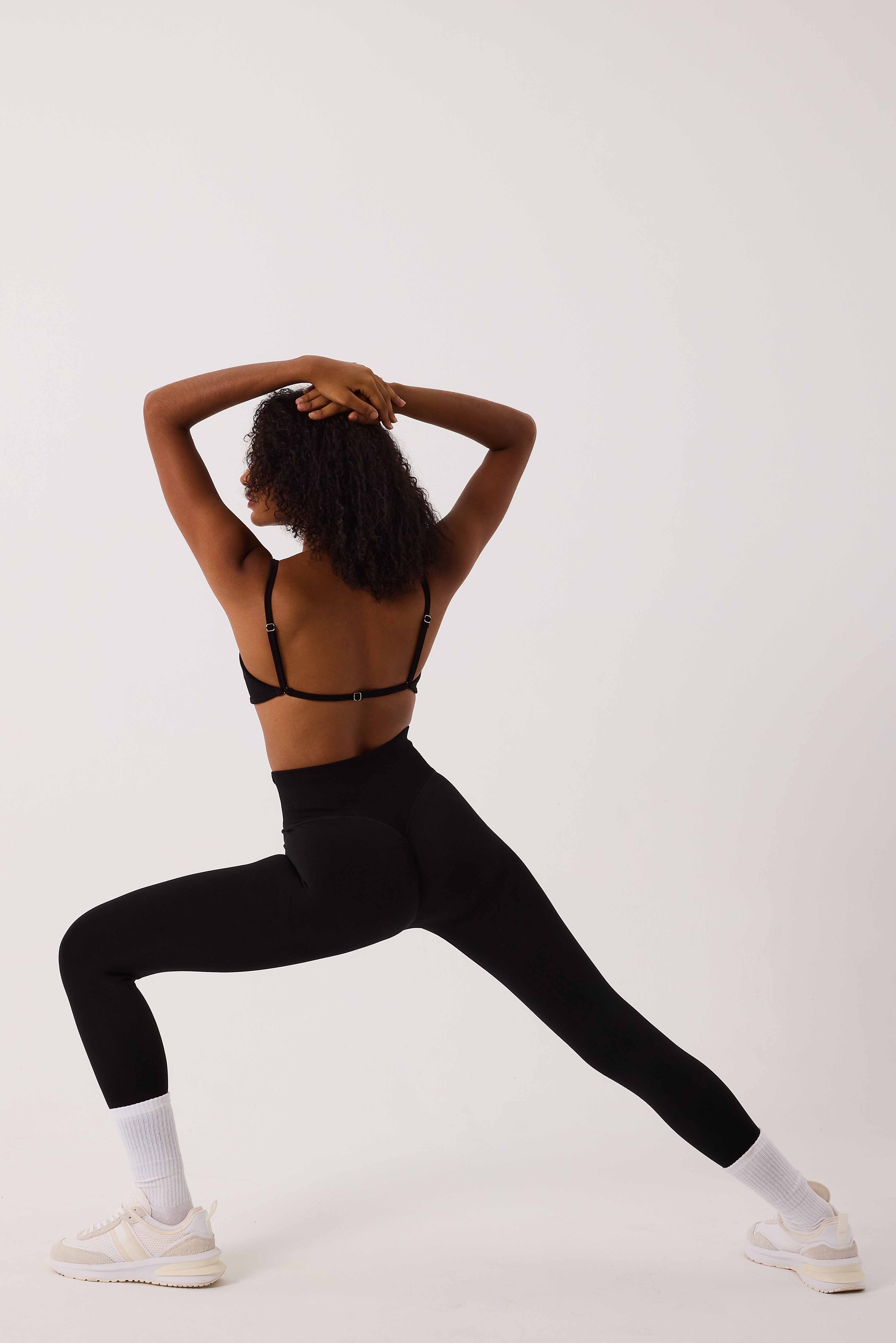 Aura Seamless Tayt Siyah