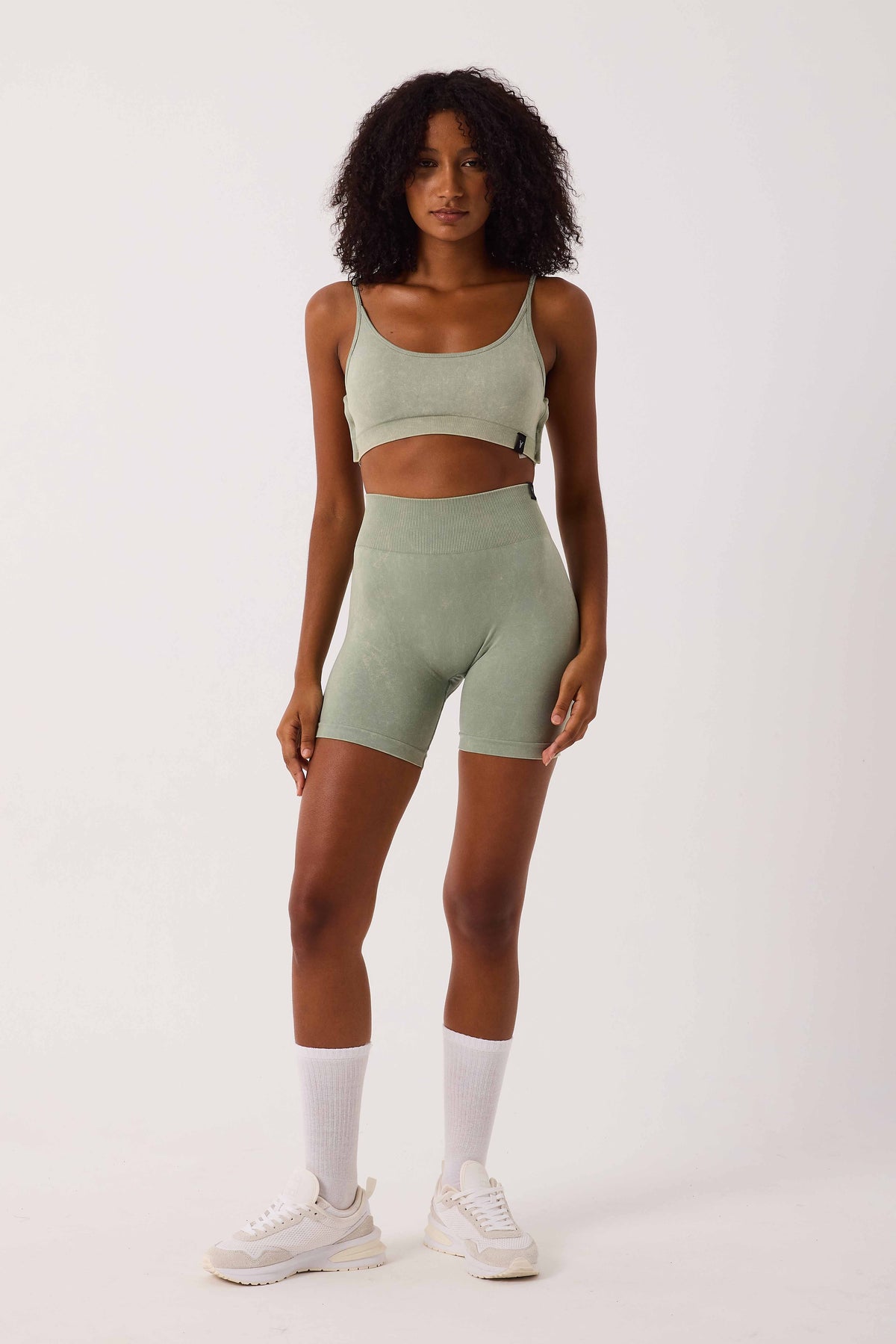 Glowfit Seamless Şort Yeşil