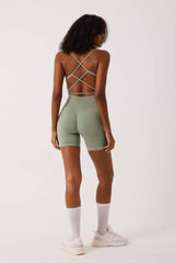 Glowfit Seamless Şort Yeşil