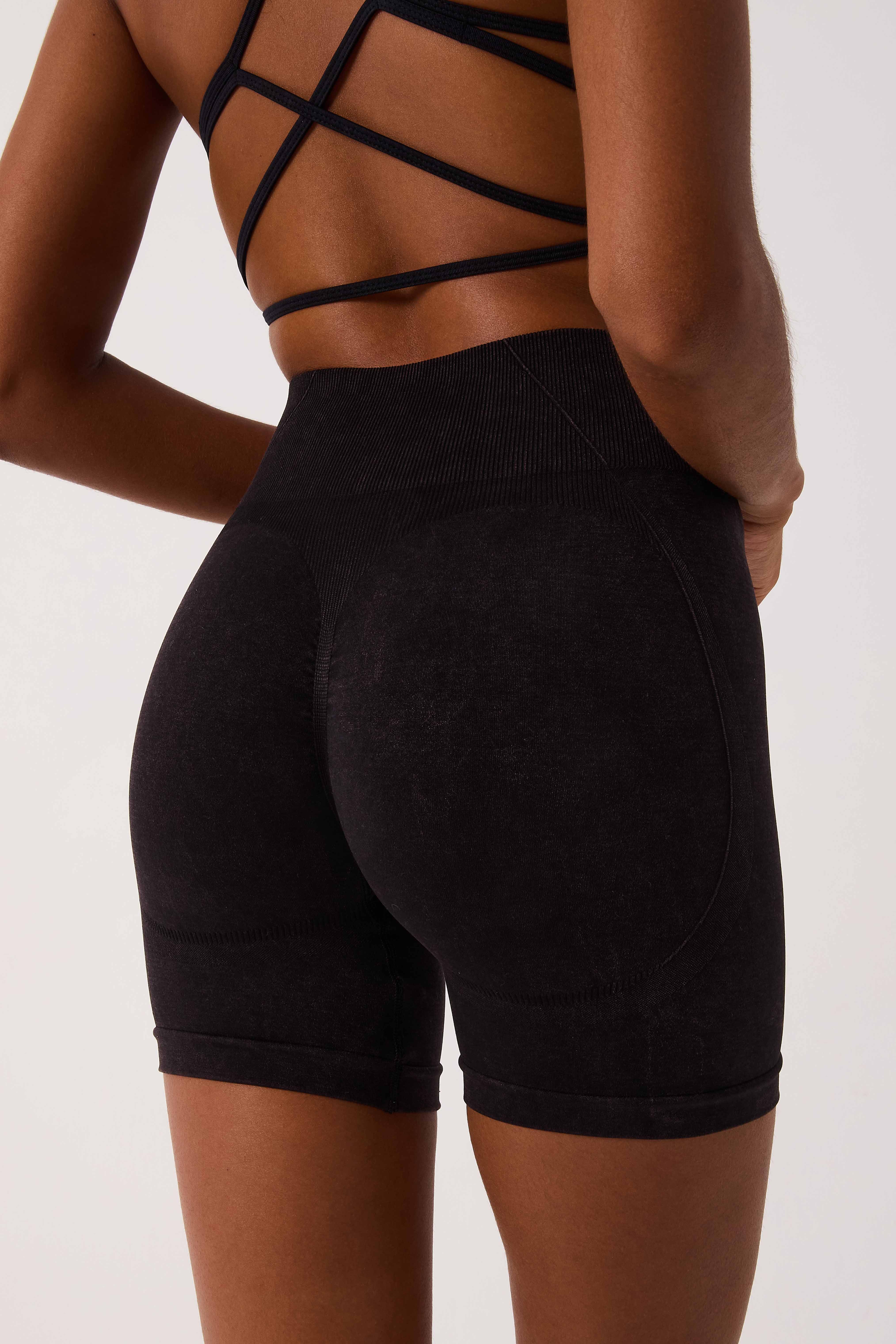 Glowfit Seamless Şort Siyah
