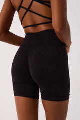 Glowfit Seamless Şort Siyah