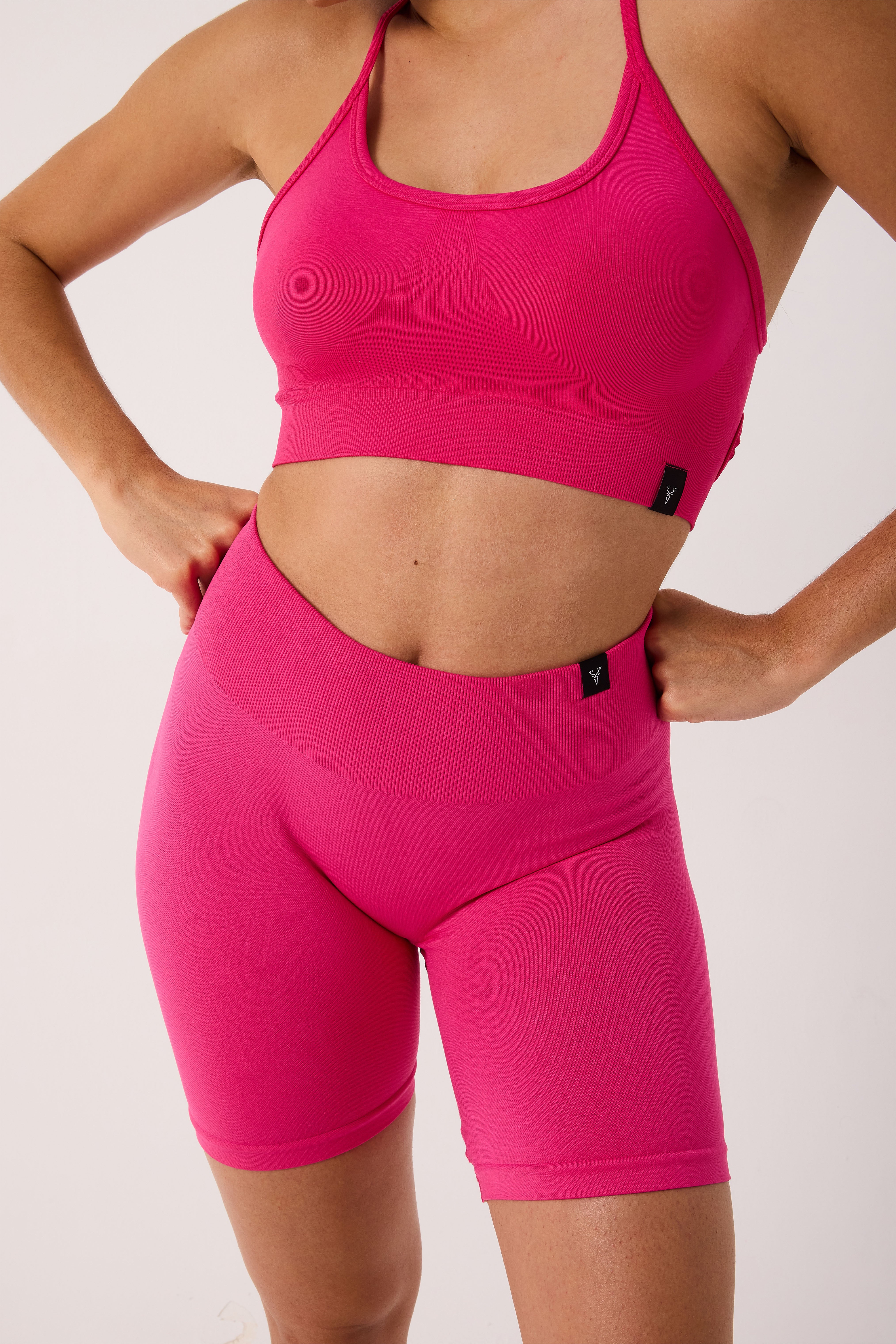 Luma Seamless Şort Pembe