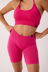 Luma Seamless Şort Pembe