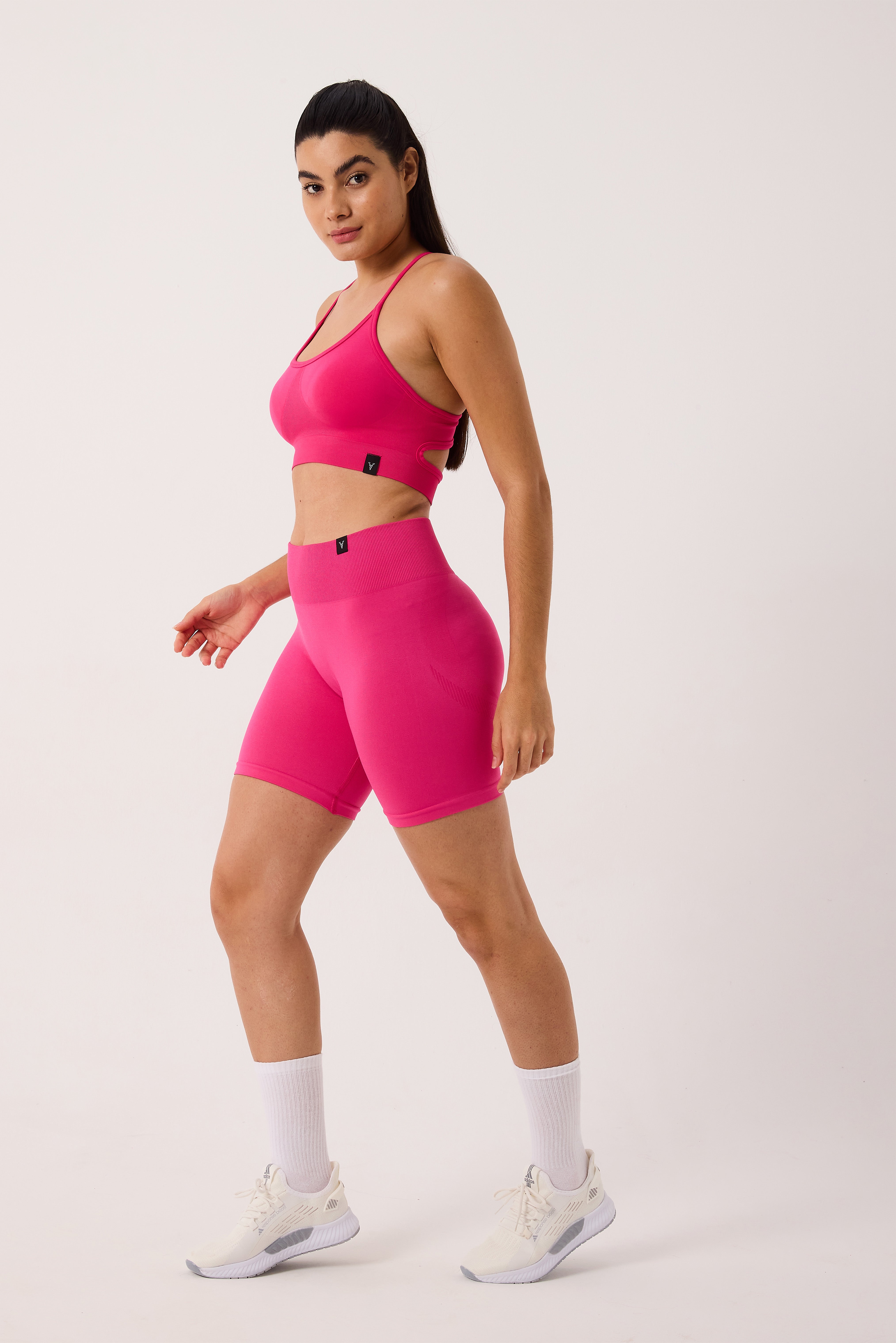 Luma Seamless Şort Pembe