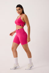 Luma Seamless Şort Pembe