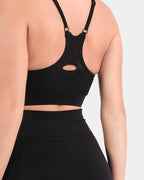 Seamless Spor Tayt Şort ve Askılı Büstiyer