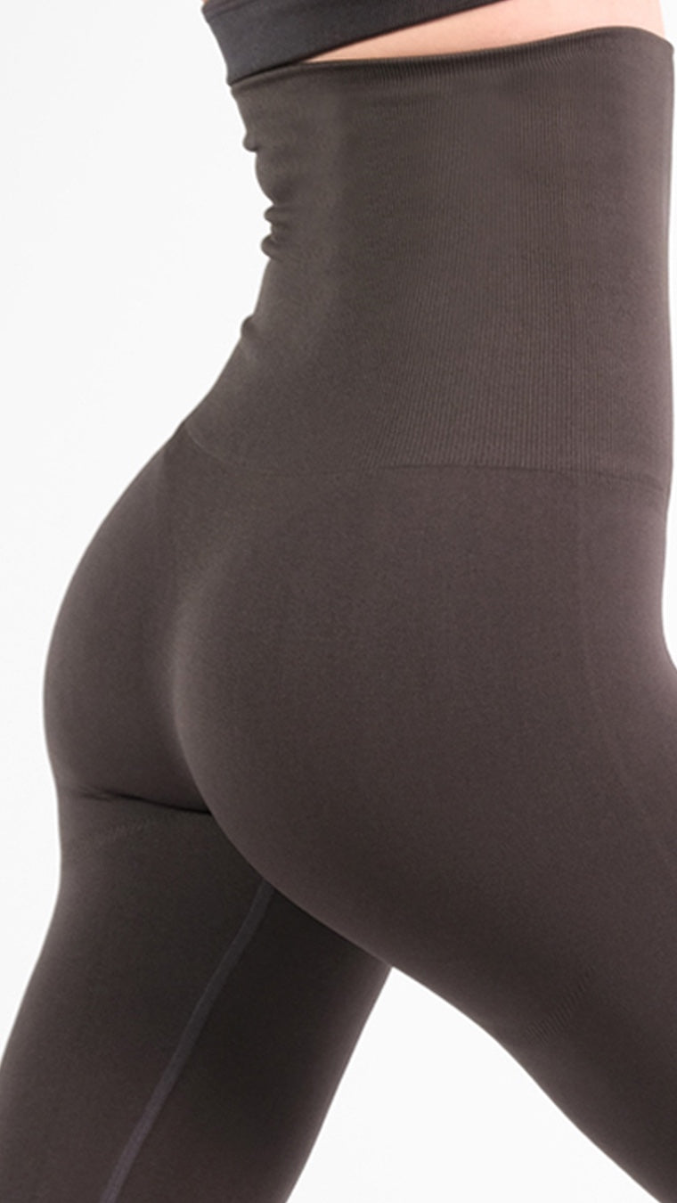 Sculpt Yüksek Bel Korseli Spor Tayt Antrasit