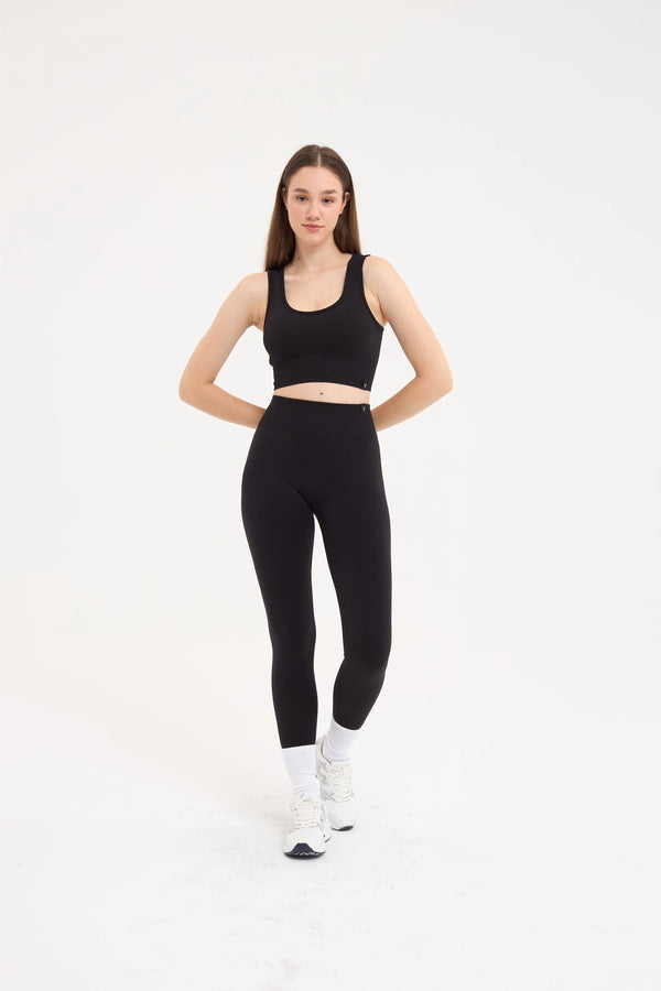 Essential Seamless Tayt Siyah