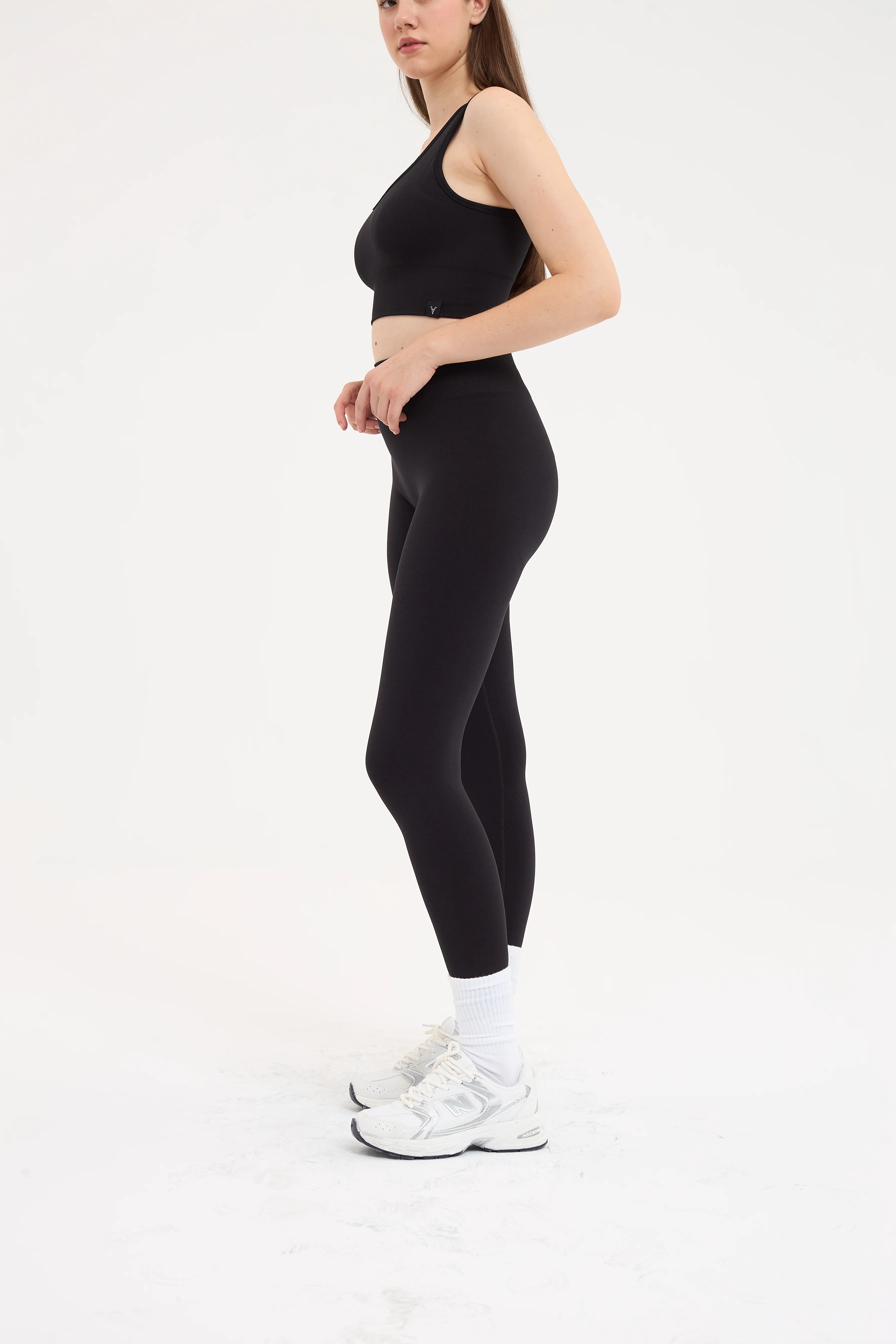 Essential Seamless Tayt Siyah