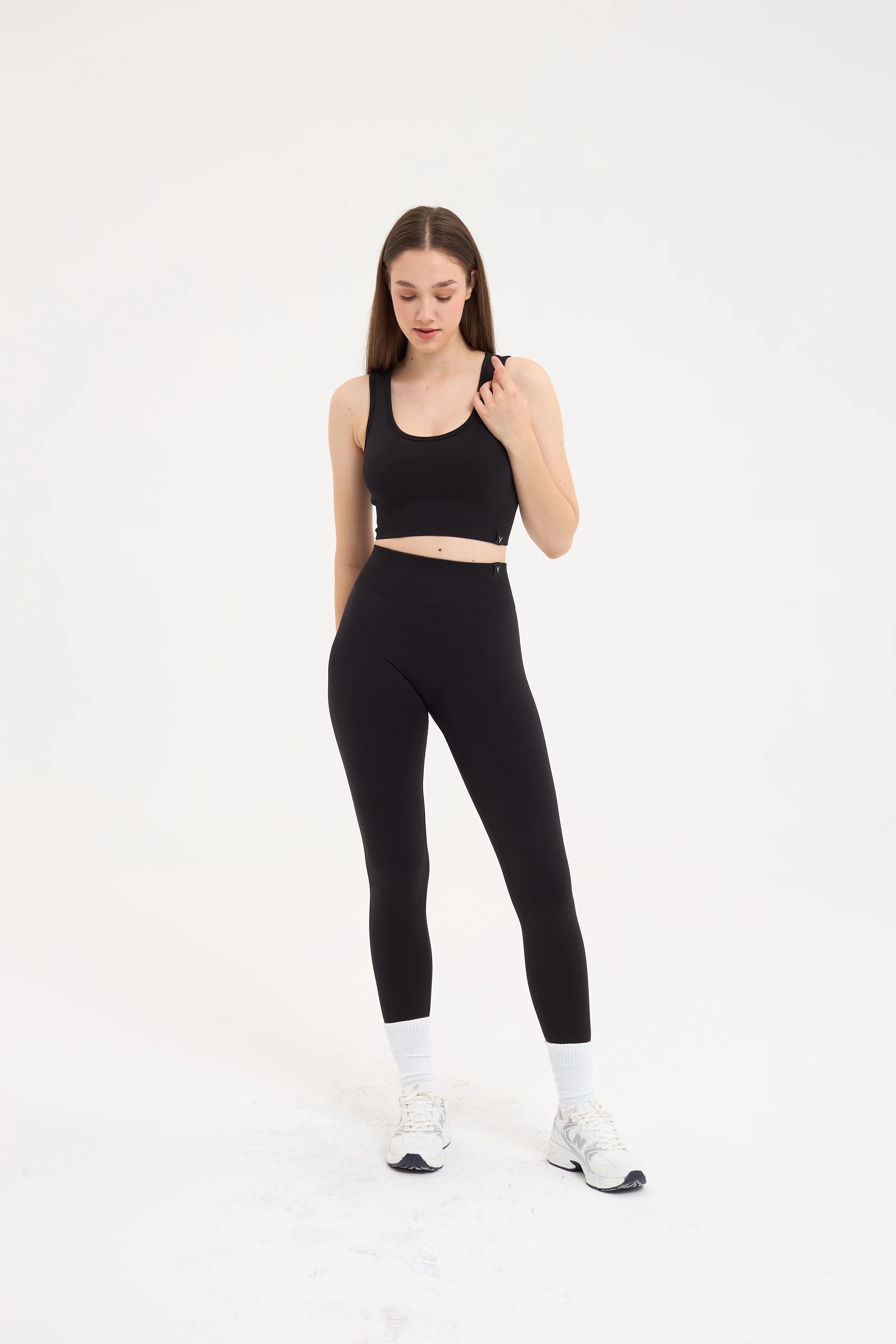 Essential Seamless Tayt Siyah