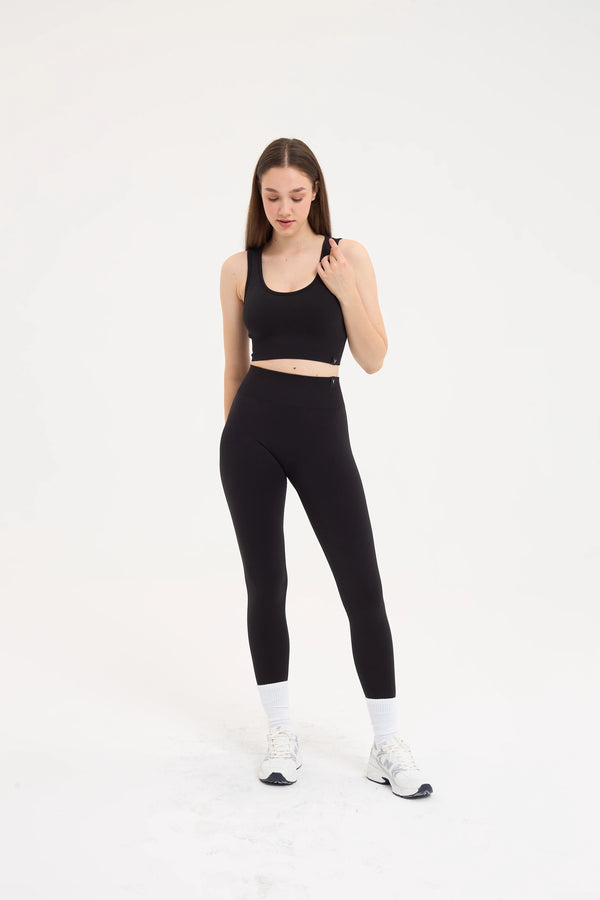 Essential Seamless Tayt Siyah