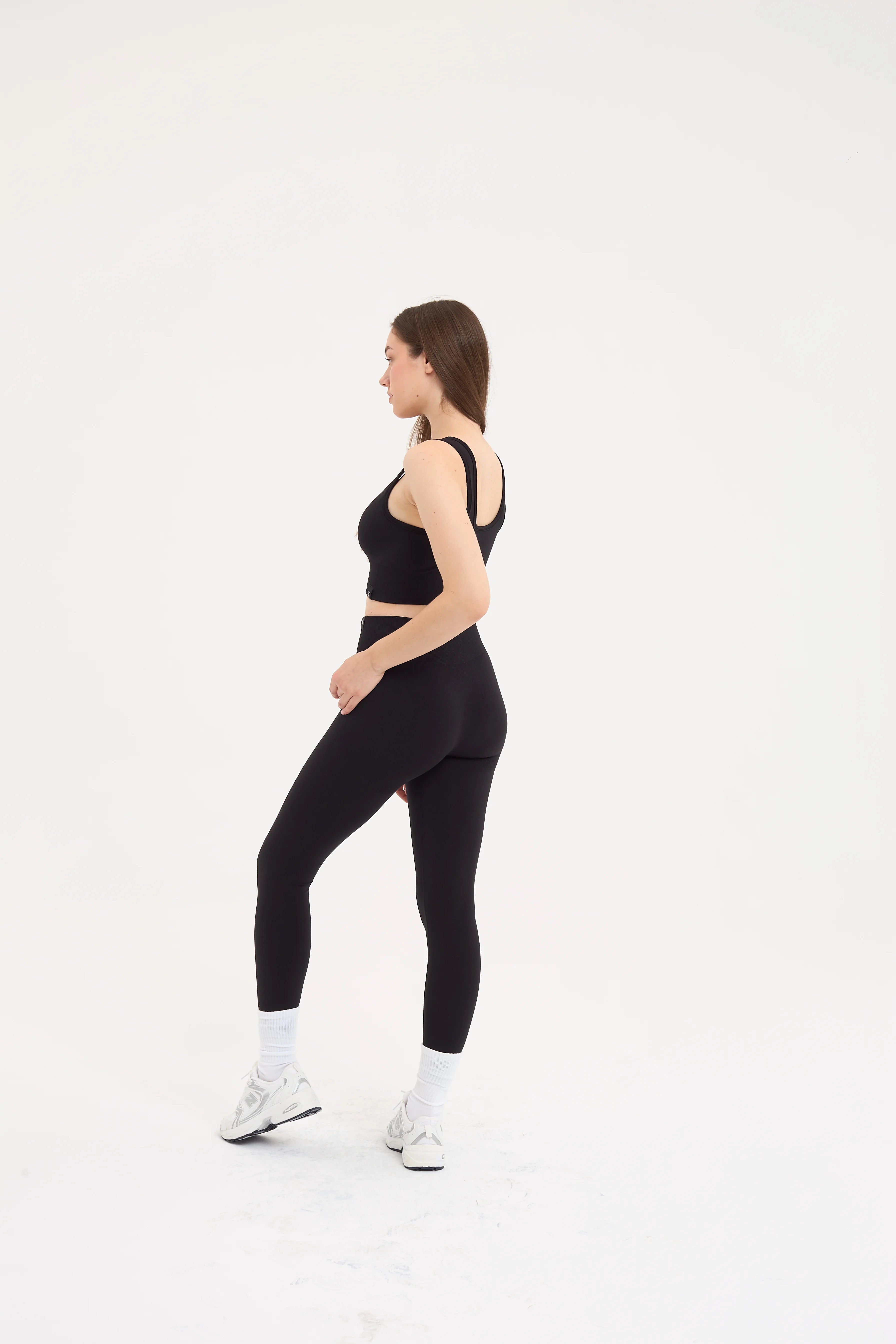Essential Seamless Tayt Siyah