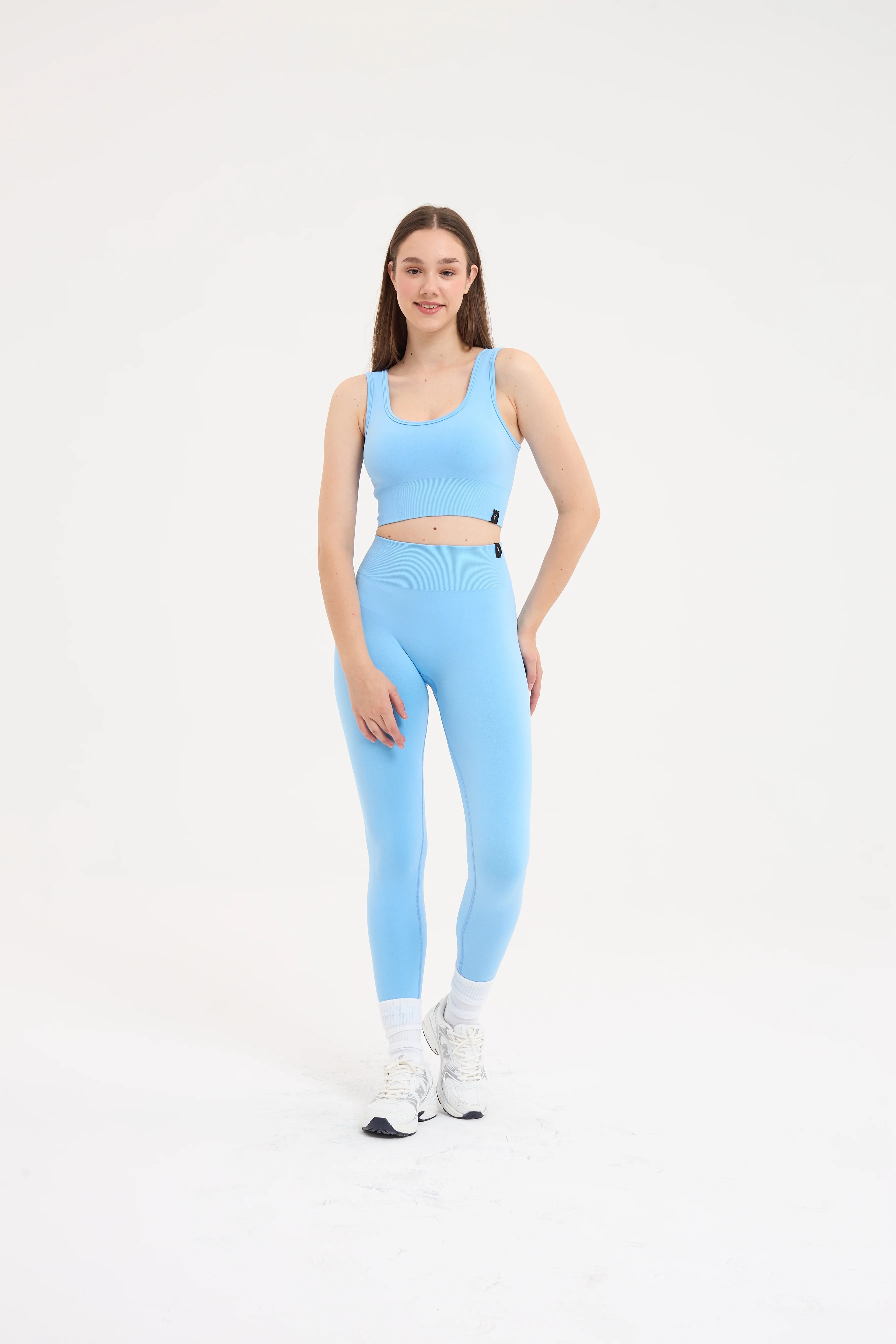 Essential Seamless Tayt Bebek Mavisi