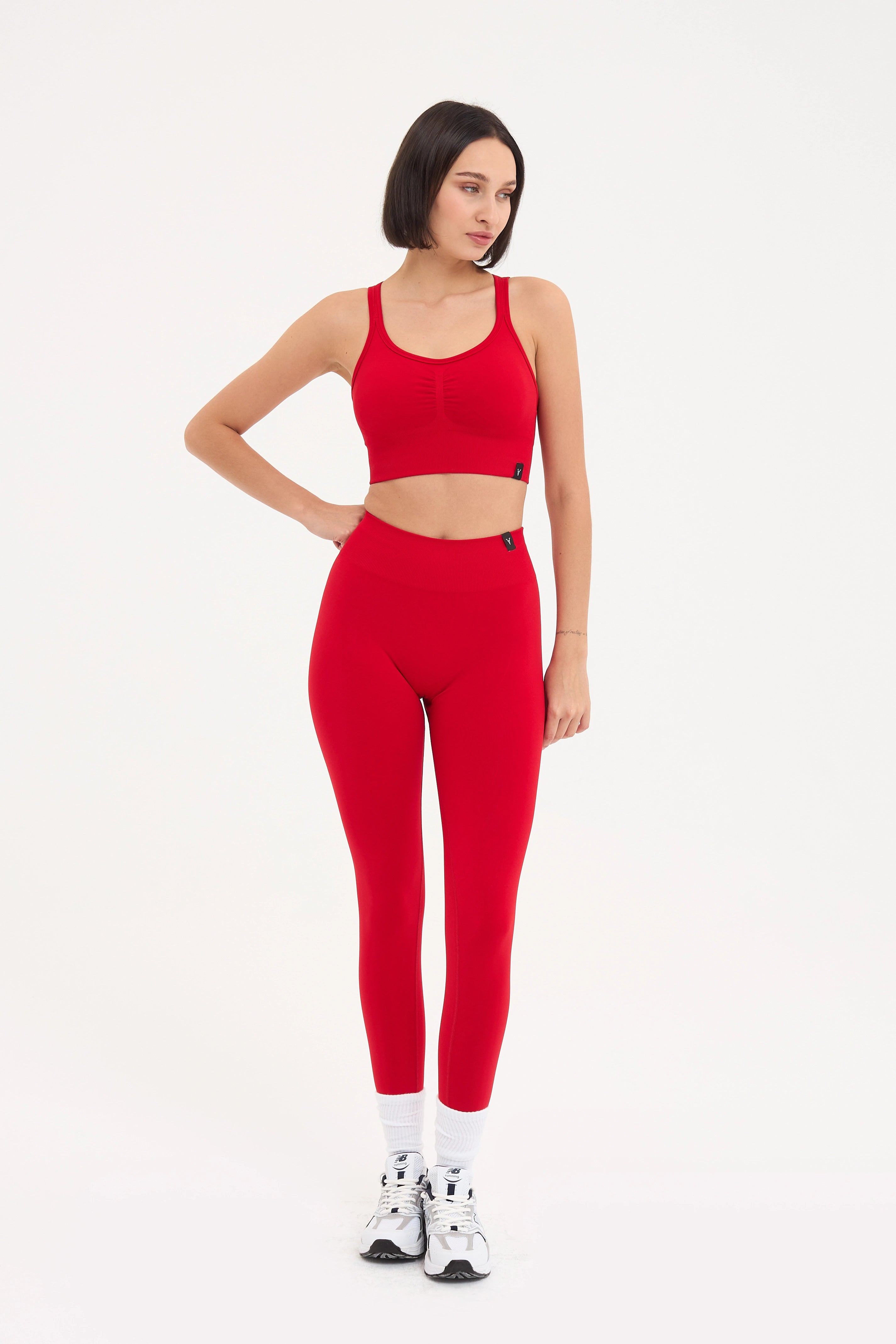 Sally Seamless Tayt Kırmızı
