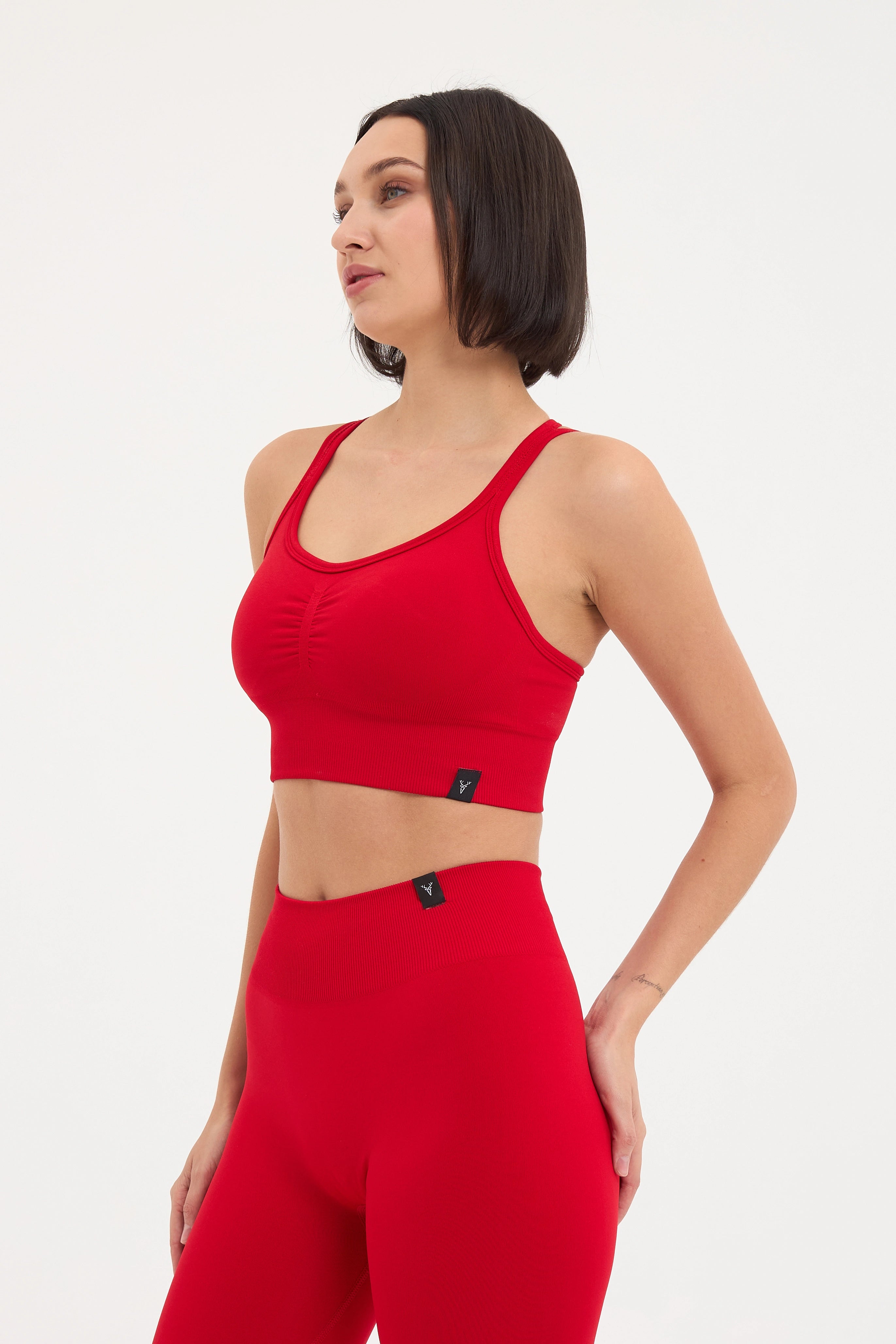 Sally Seamless Tayt Kırmızı