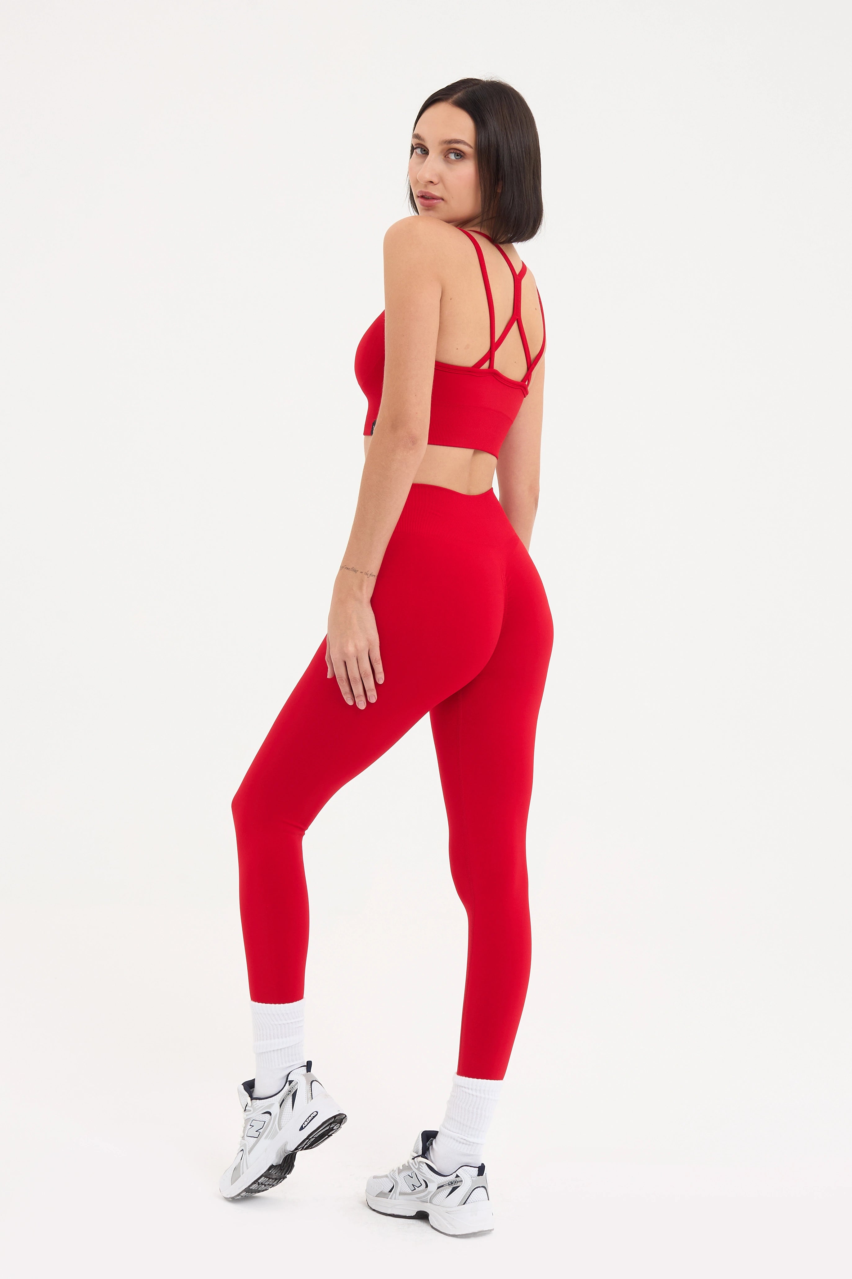 Sally Seamless Tayt Kırmızı