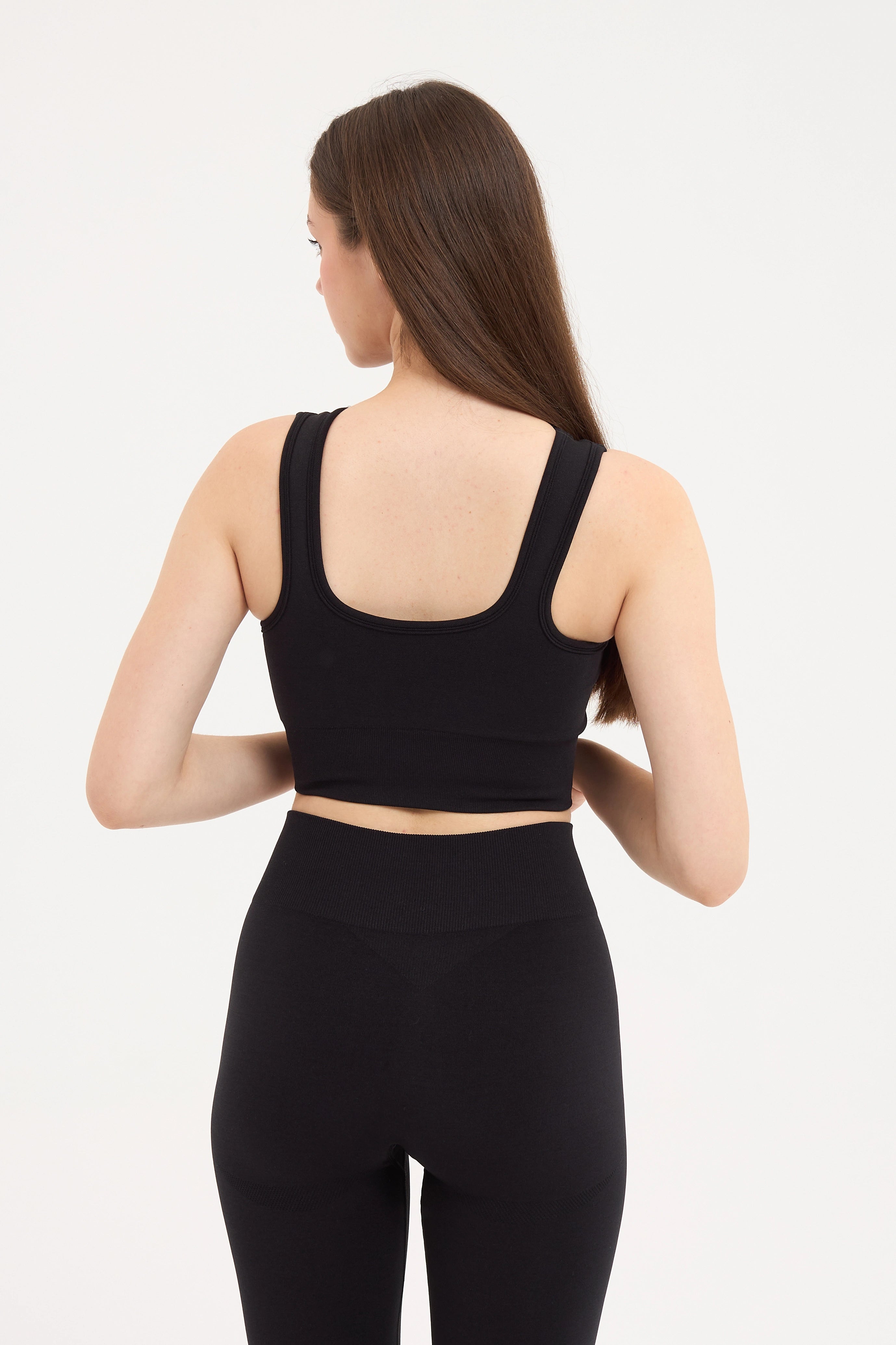 Essential Askılı Bra Siyah