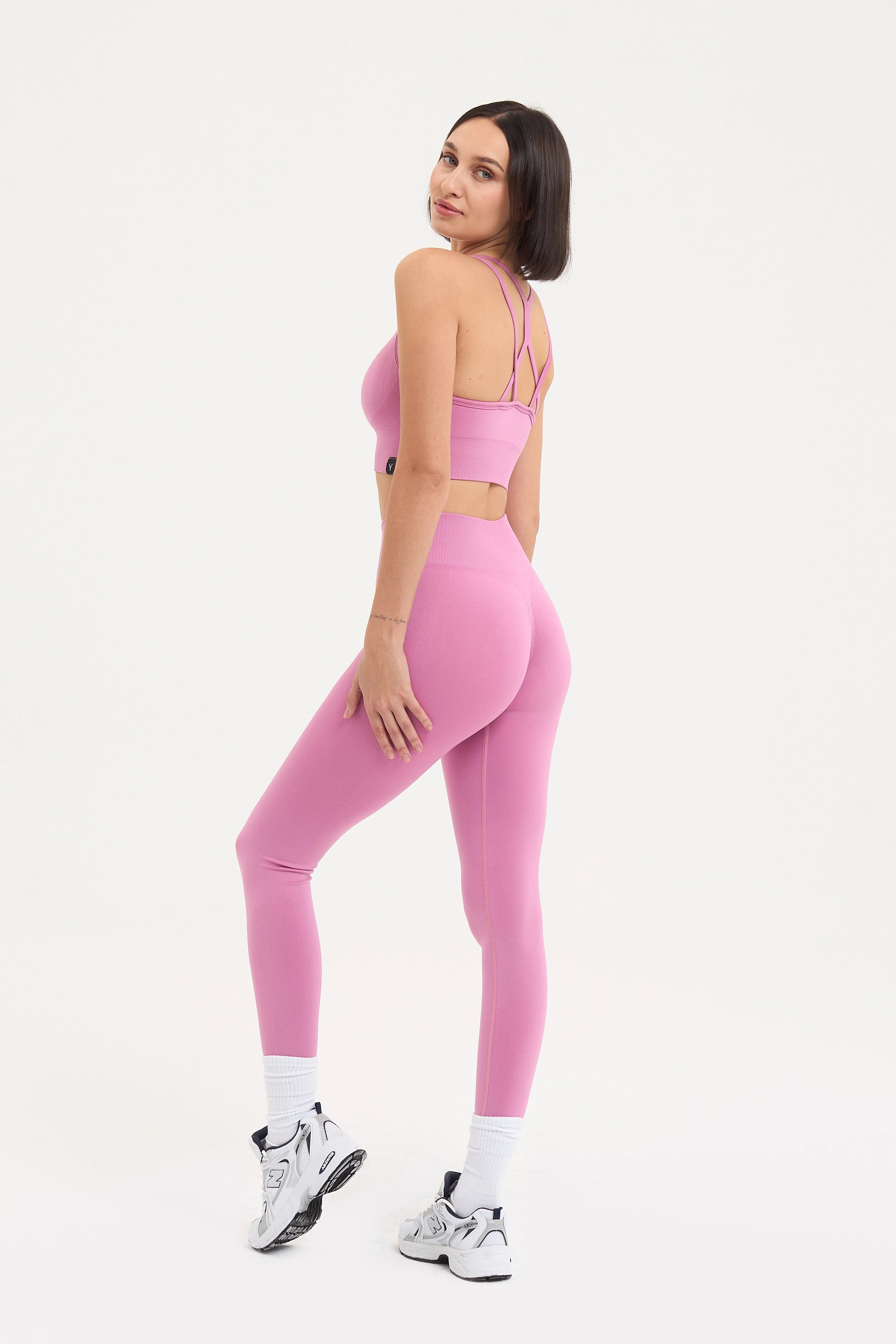 Sally Seamless Tayt Pembe