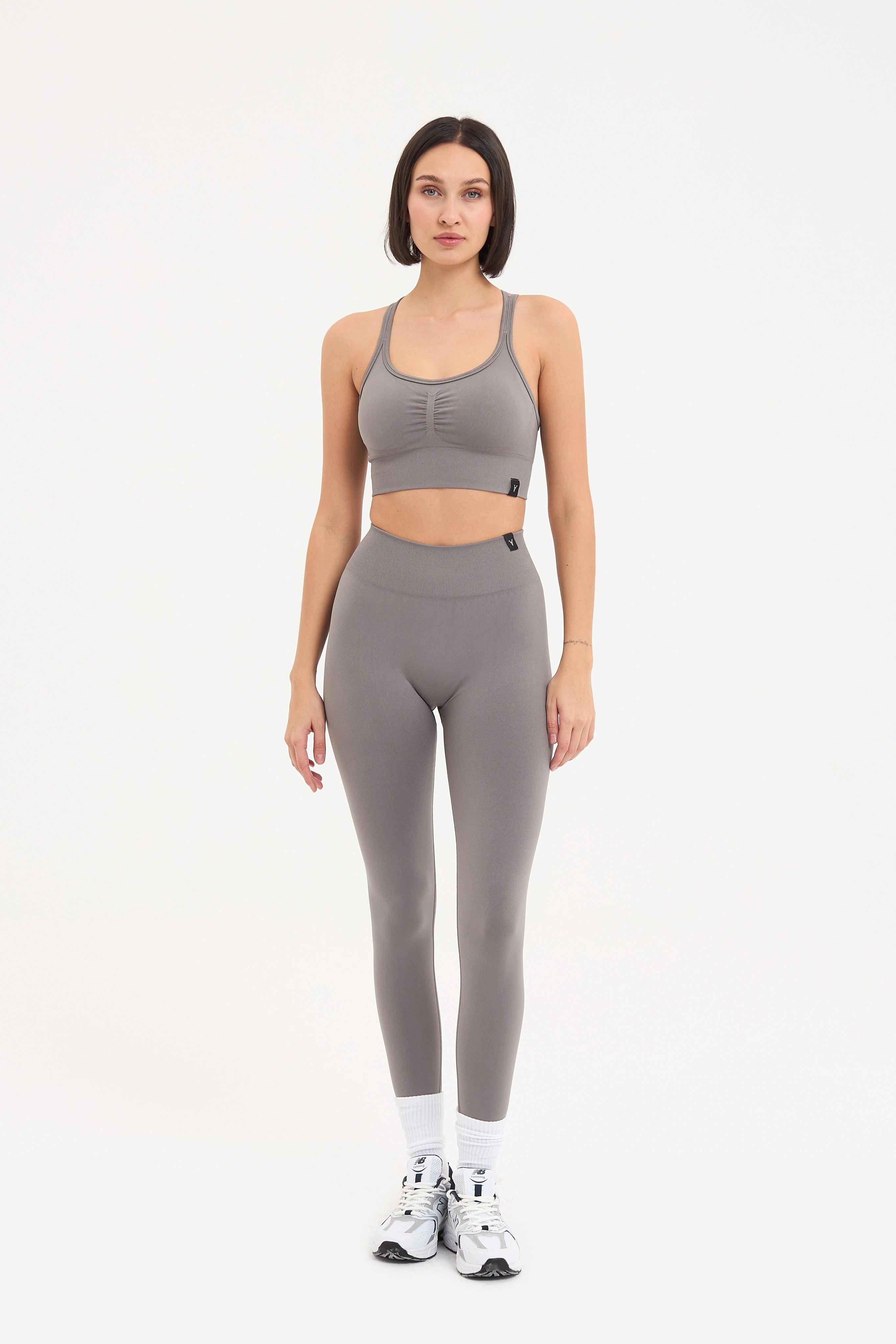 Sally Seamless Tayt Gri