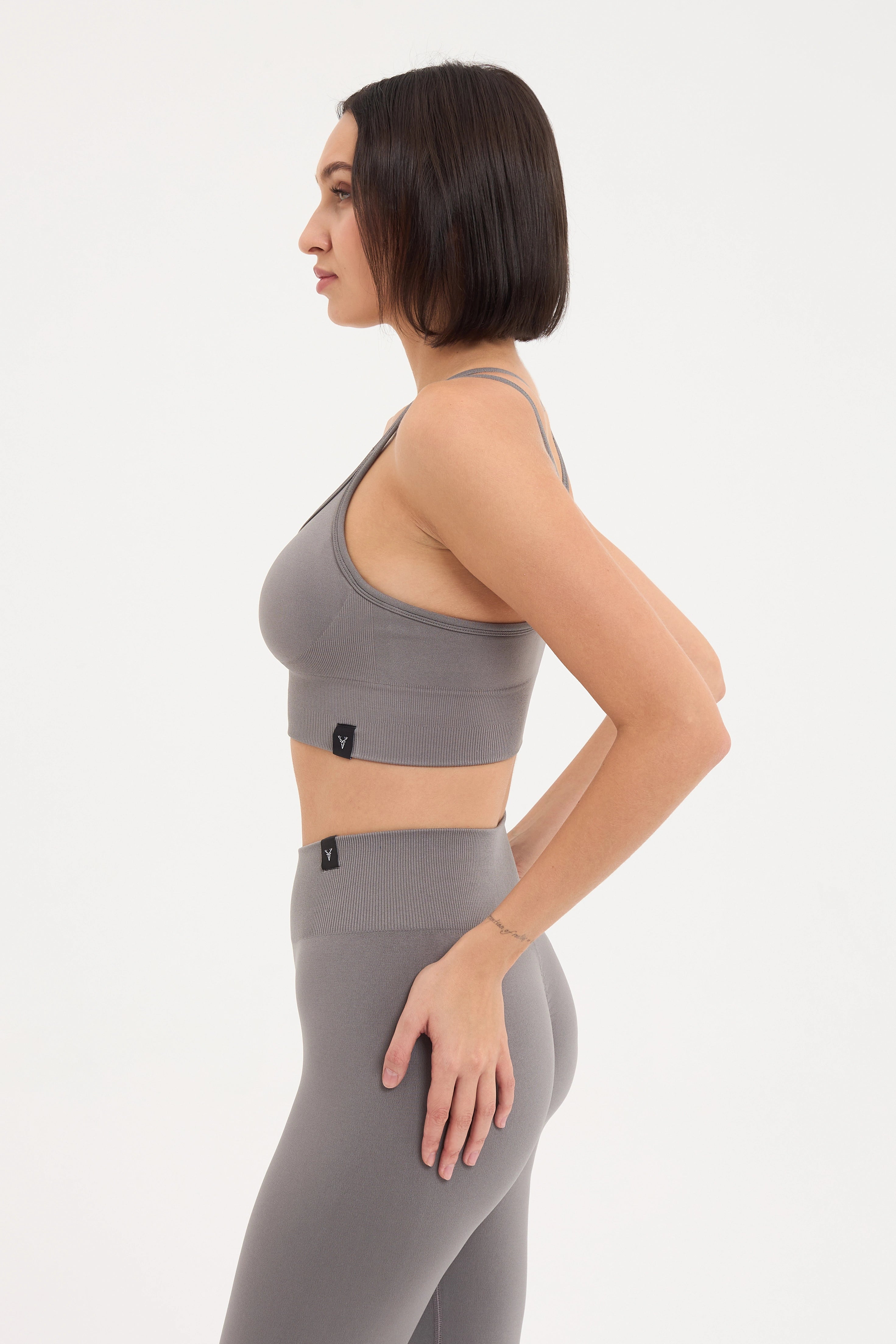 Sally Seamless Tayt Gri