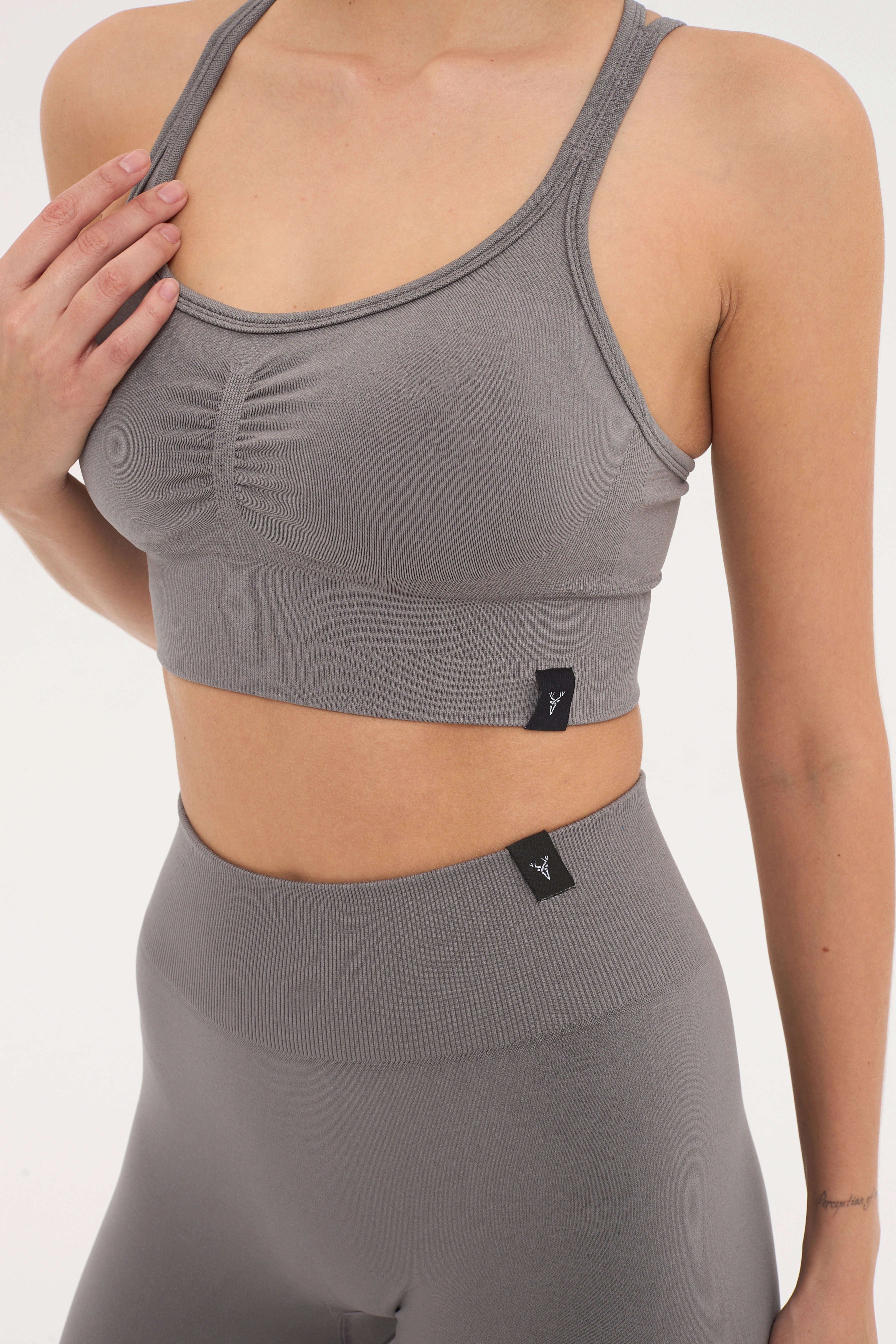 Sally Seamless Tayt Gri