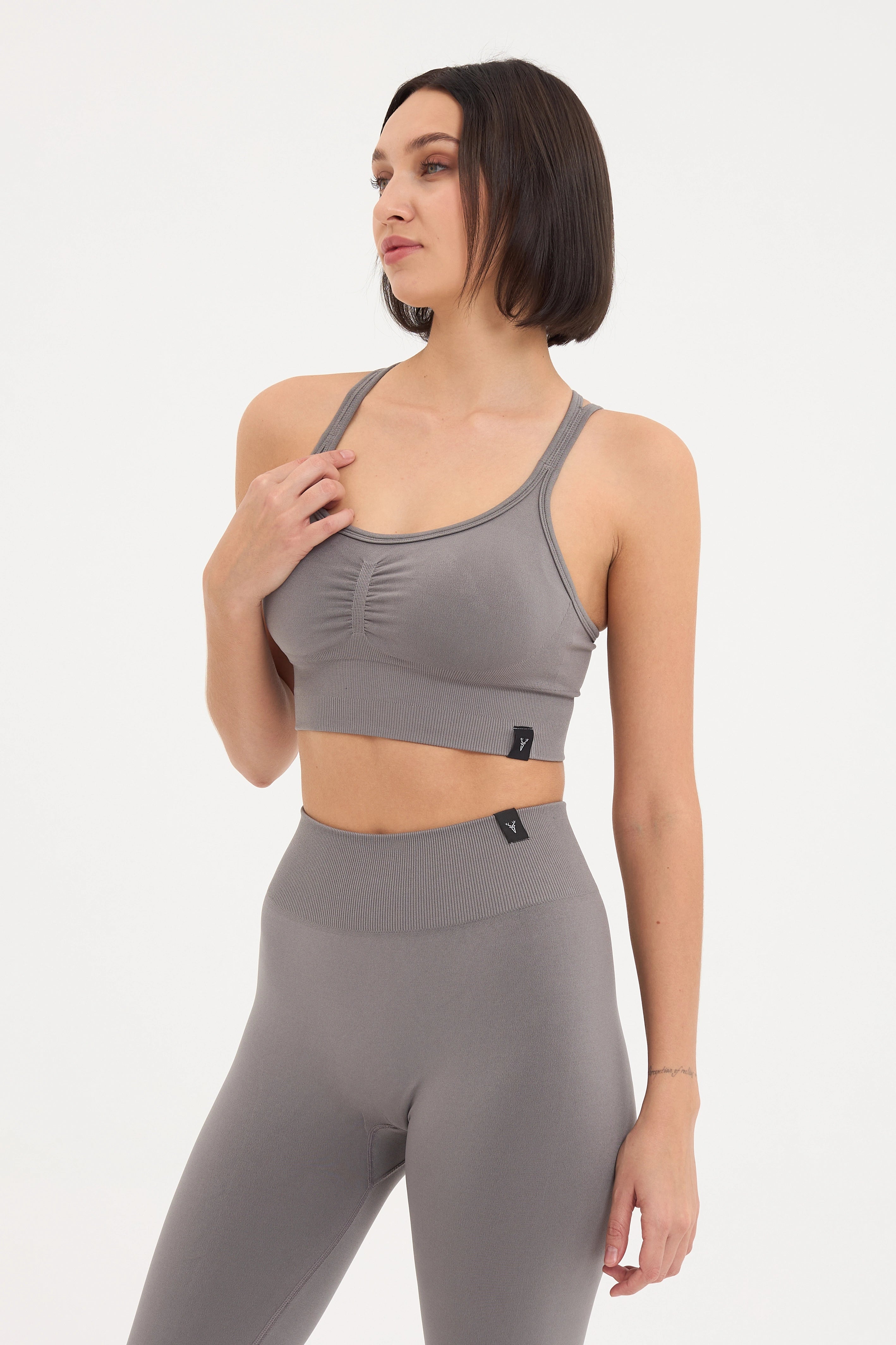 Sally Seamless Tayt Gri