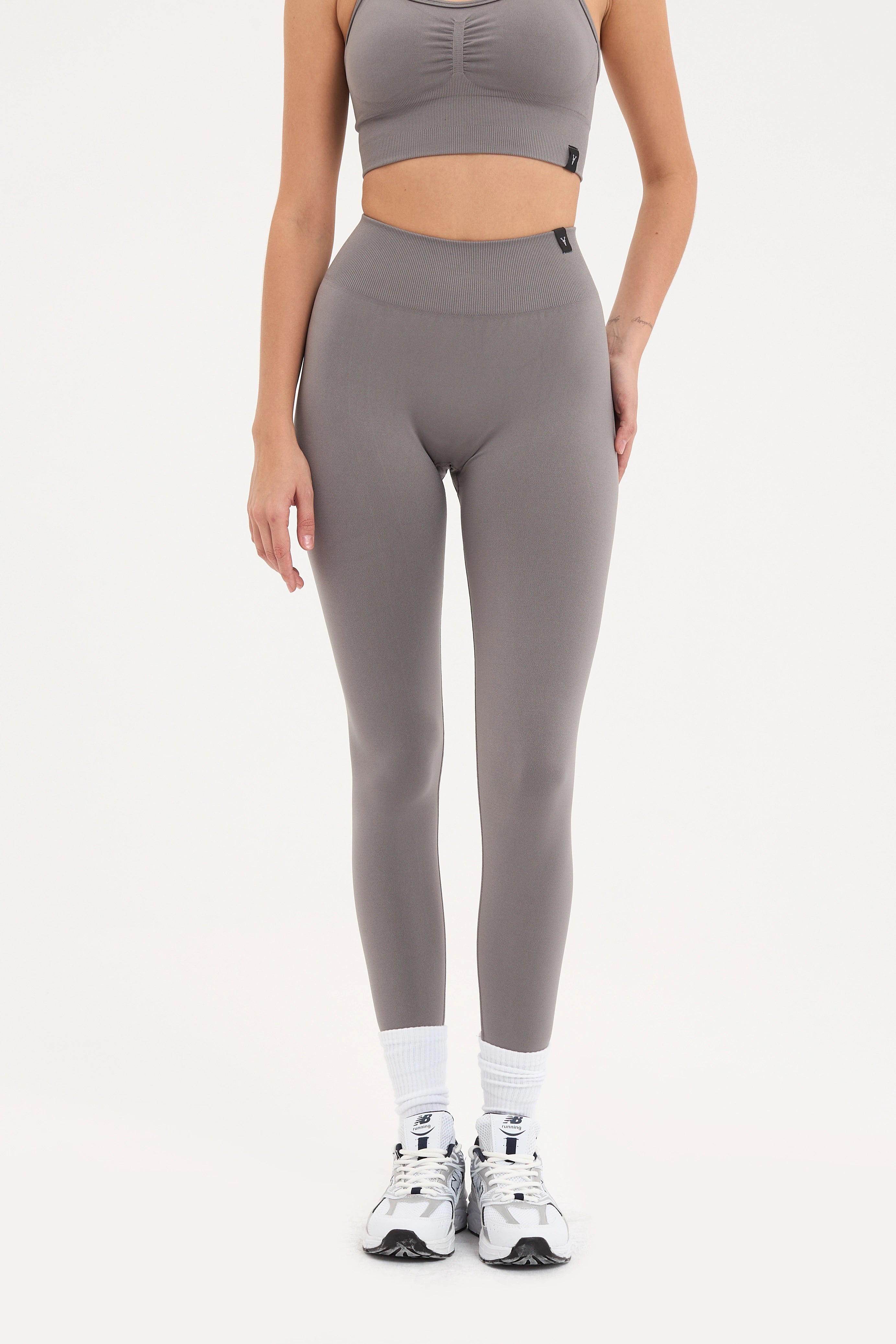 Sally Seamless Tayt Gri