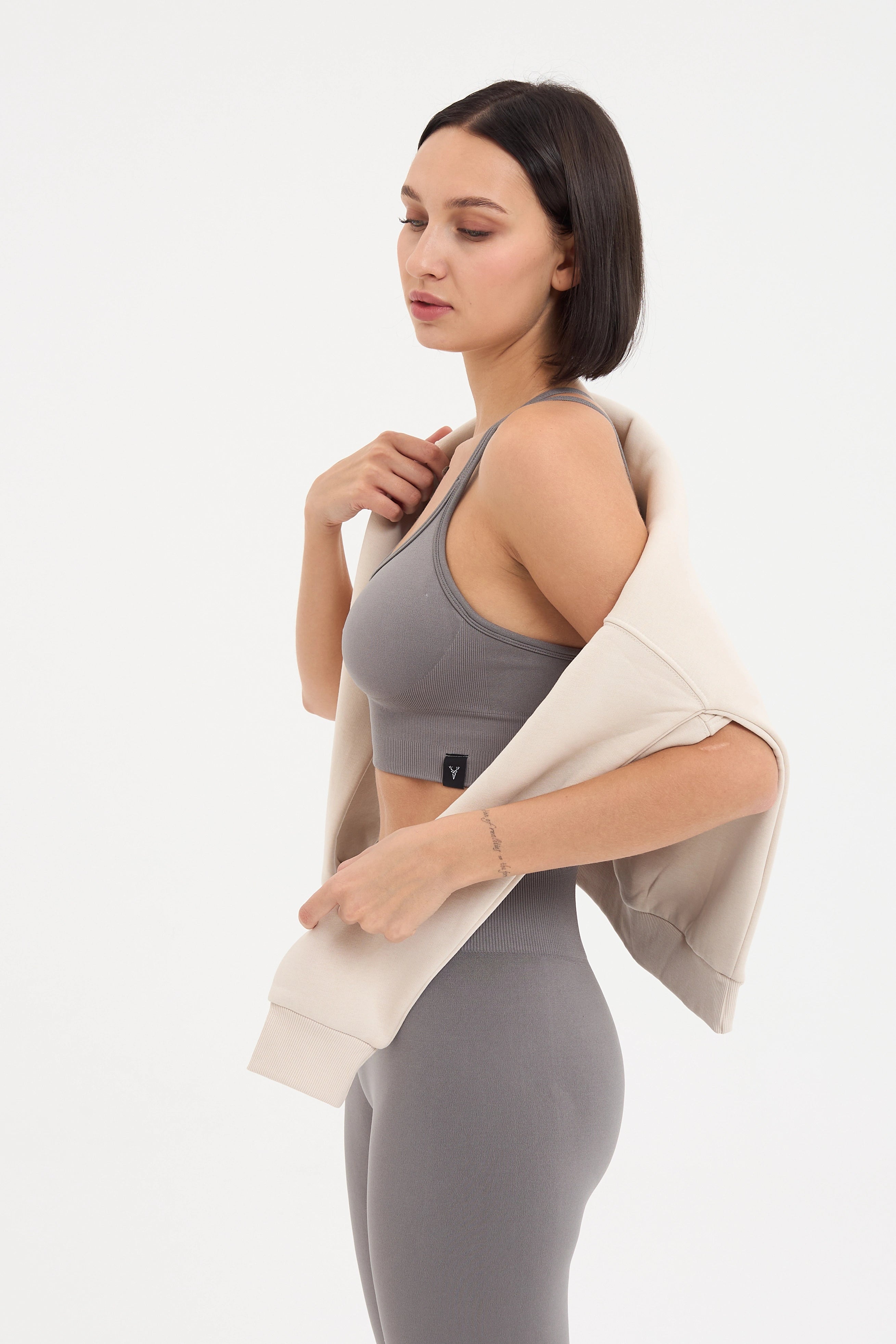 Sally Seamless Tayt Gri