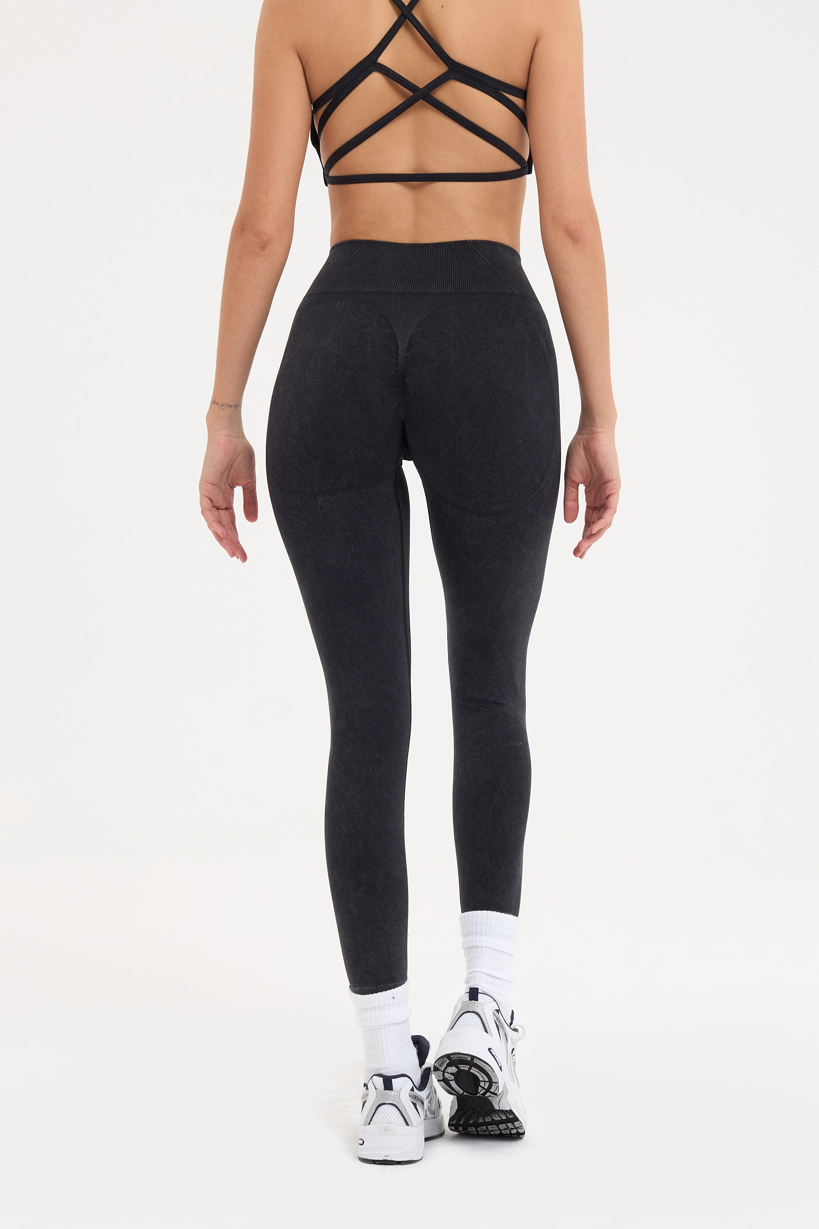 Glowfit Askılı Bra Siyah