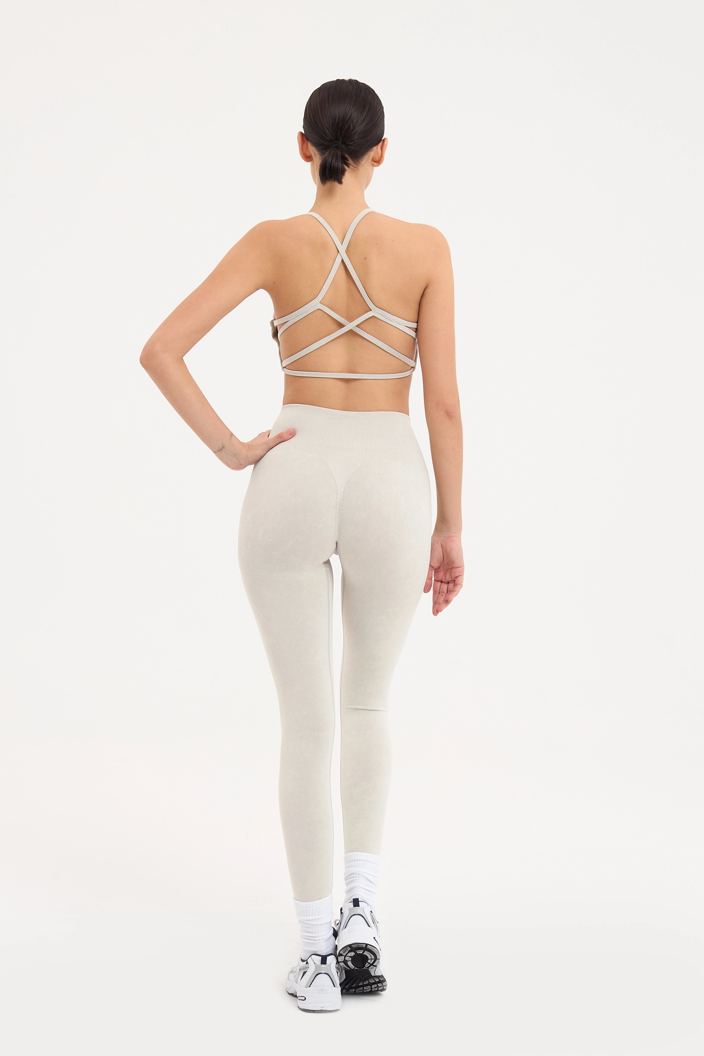 Glowfit Askılı Bra Gri