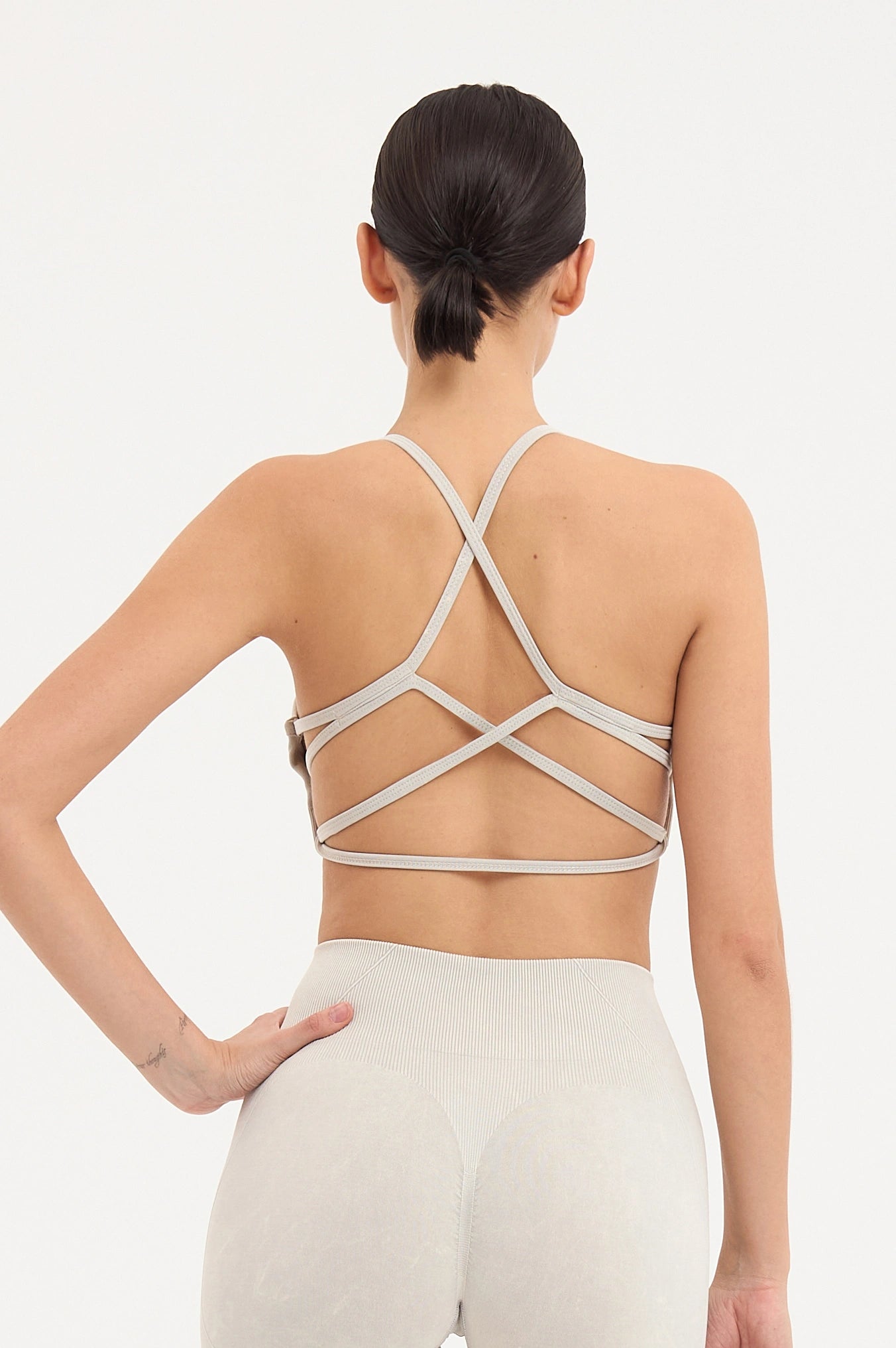 Glowfit Askılı Bra Gri