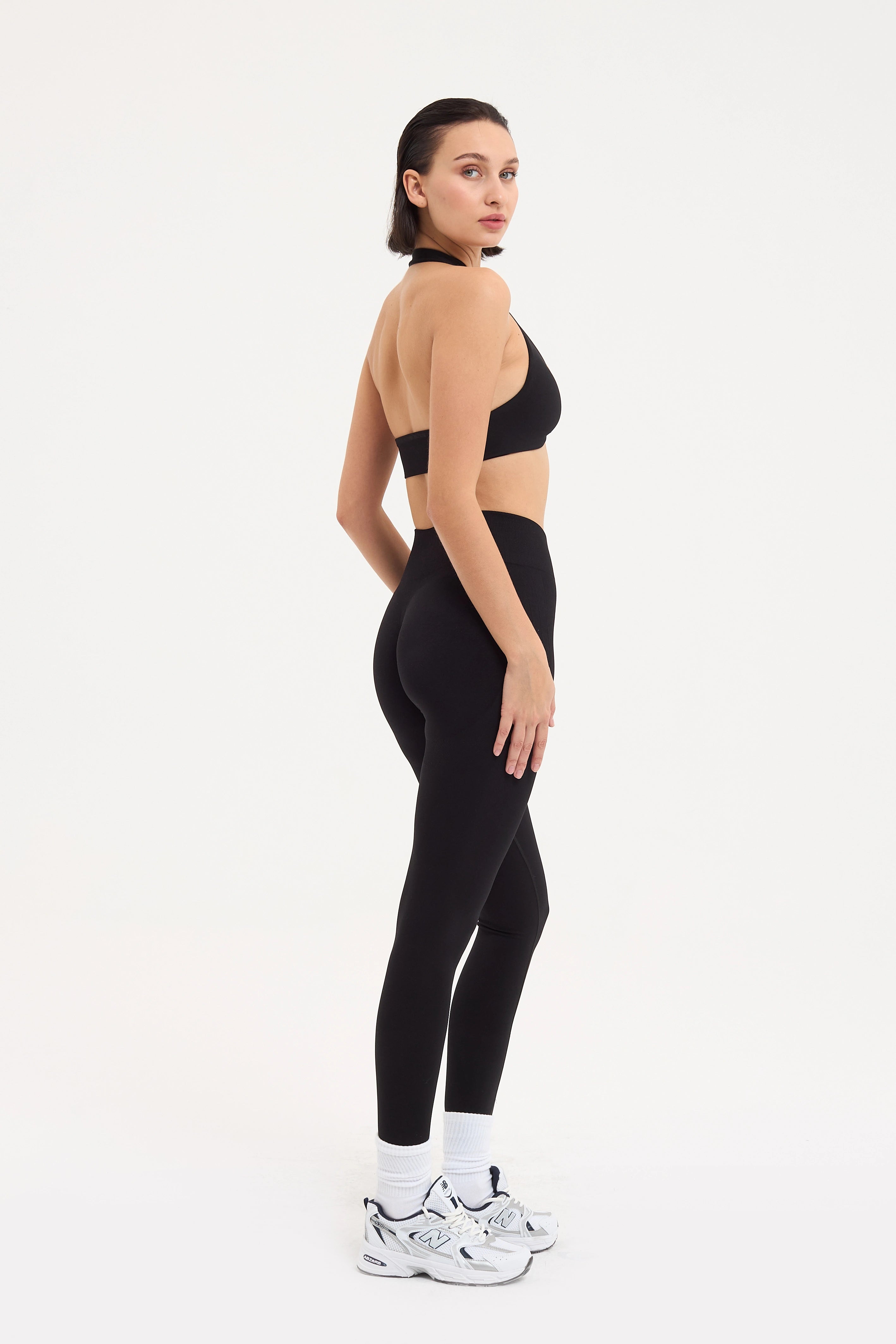 Amara Seamless Tayt Siyah