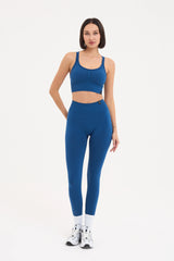 Sally Seamless Tayt Petrol Mavisi