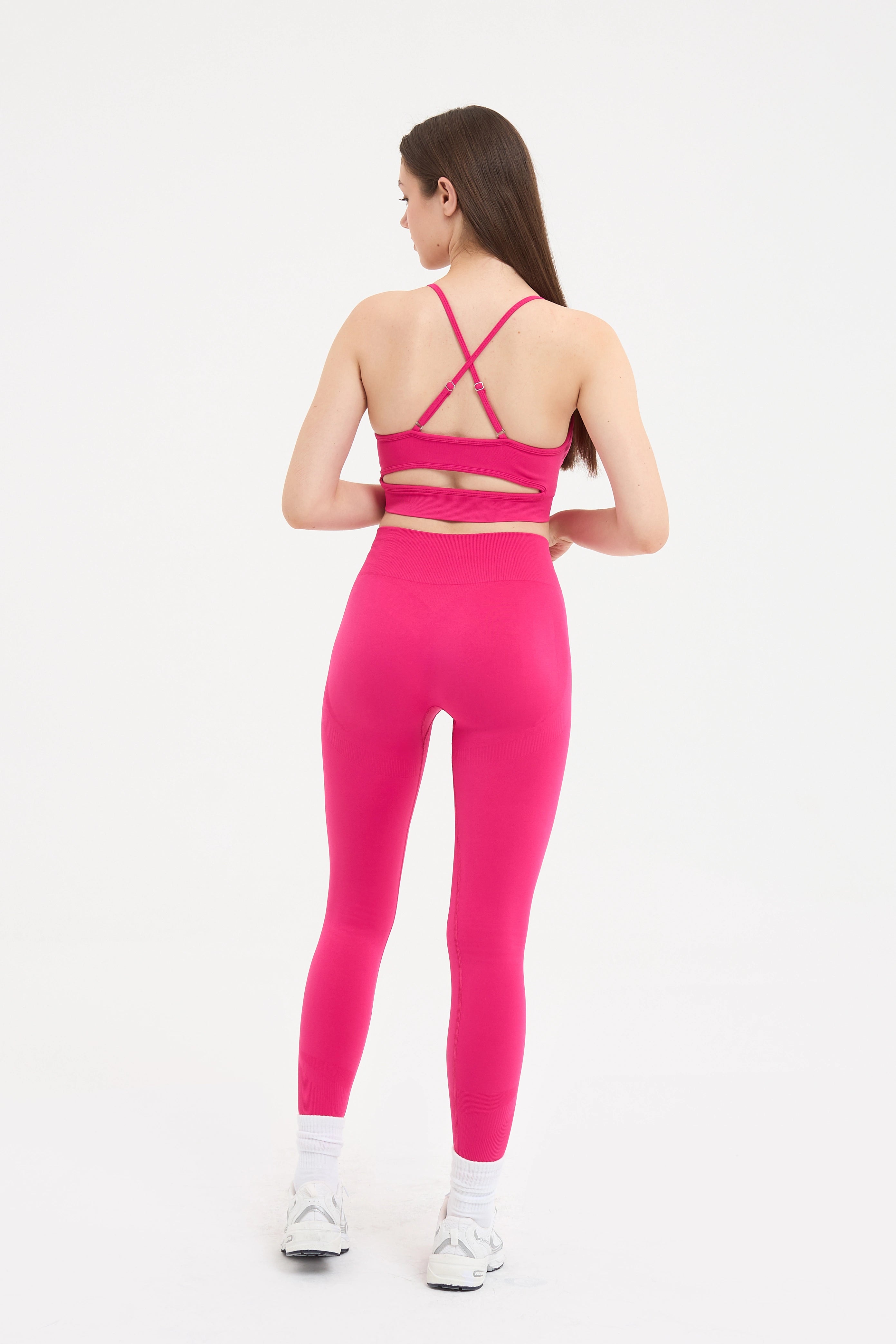 Luma Askılı Bra Pembe