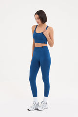 Sally Seamless Tayt Petrol Mavisi