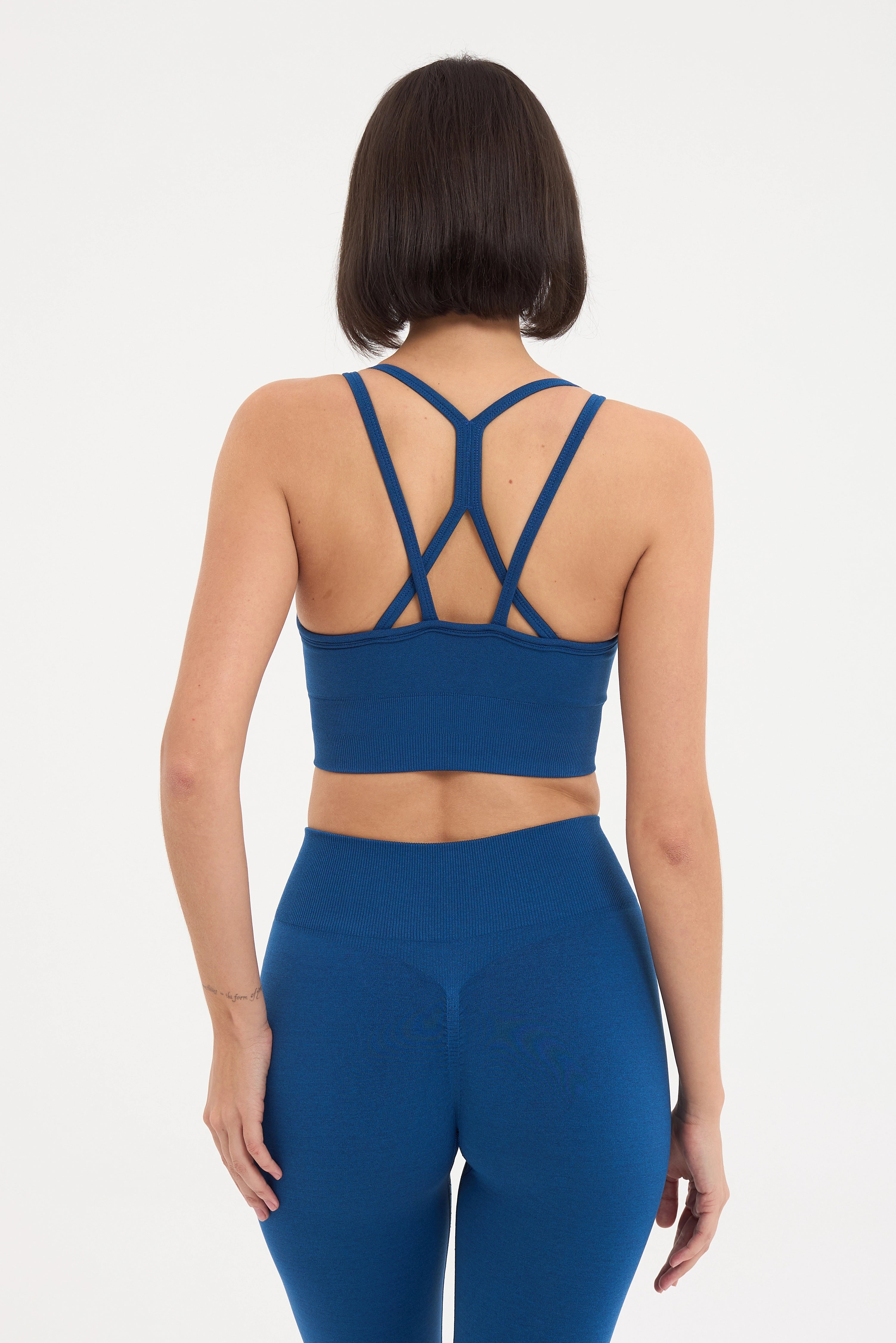 Sally Seamless Tayt Petrol Mavisi