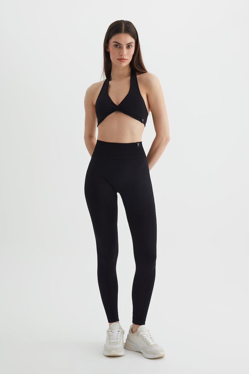 Amara Halter Yaka Bra Siyah