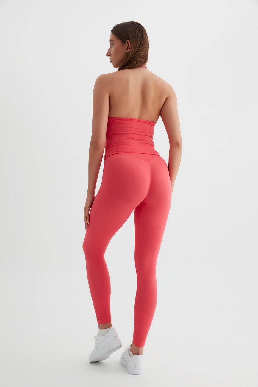 Vistara Seamless İnce Askılı Kadın Spor Sütyeni Fuşya